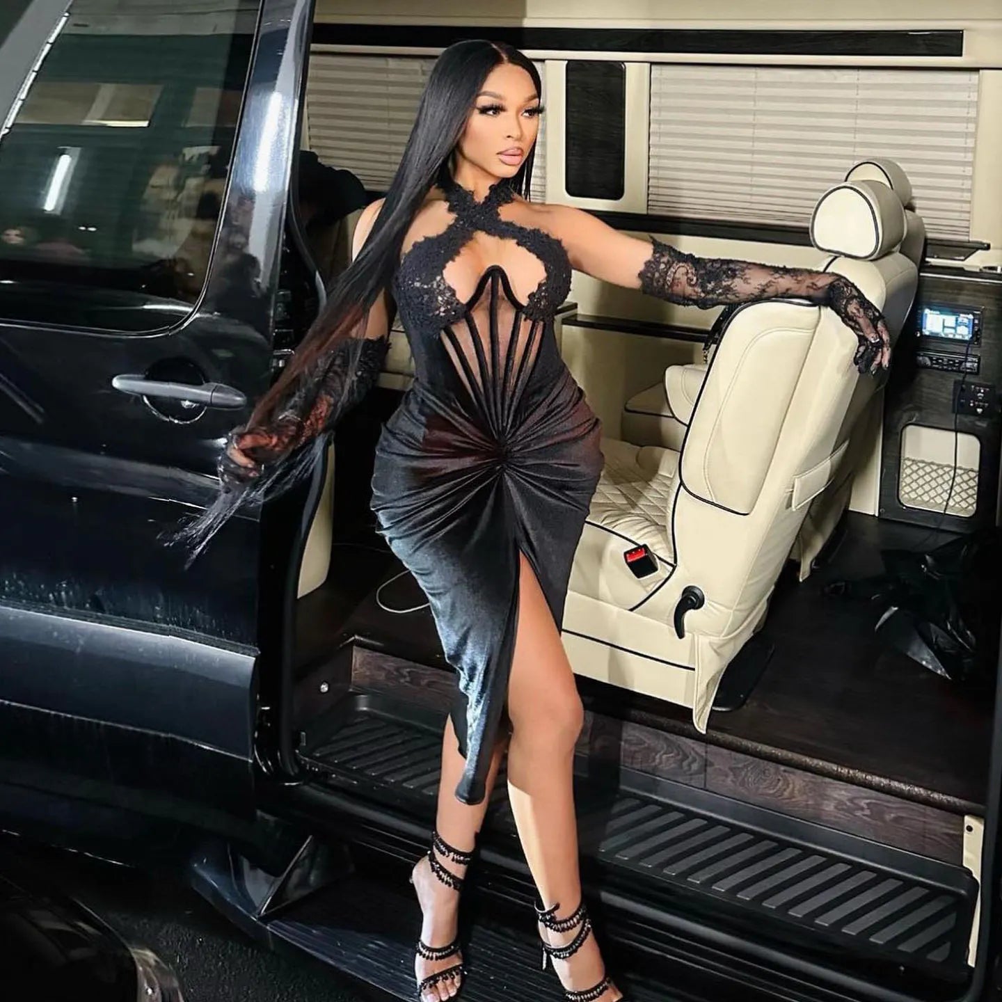 Black Velvet Prom Dress Gloves Special Occasion Birthday Wear Custom Pleat Short Prom Dress Applique Robes De Soirée