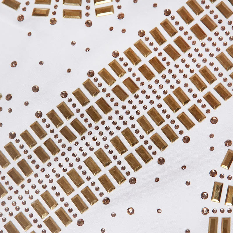 Black Luxury Diamond Pants Jumpsuit Women Fashion Sleeveless Hollow Out Party Bodysuit Elegant Pencil Pant One Pieces