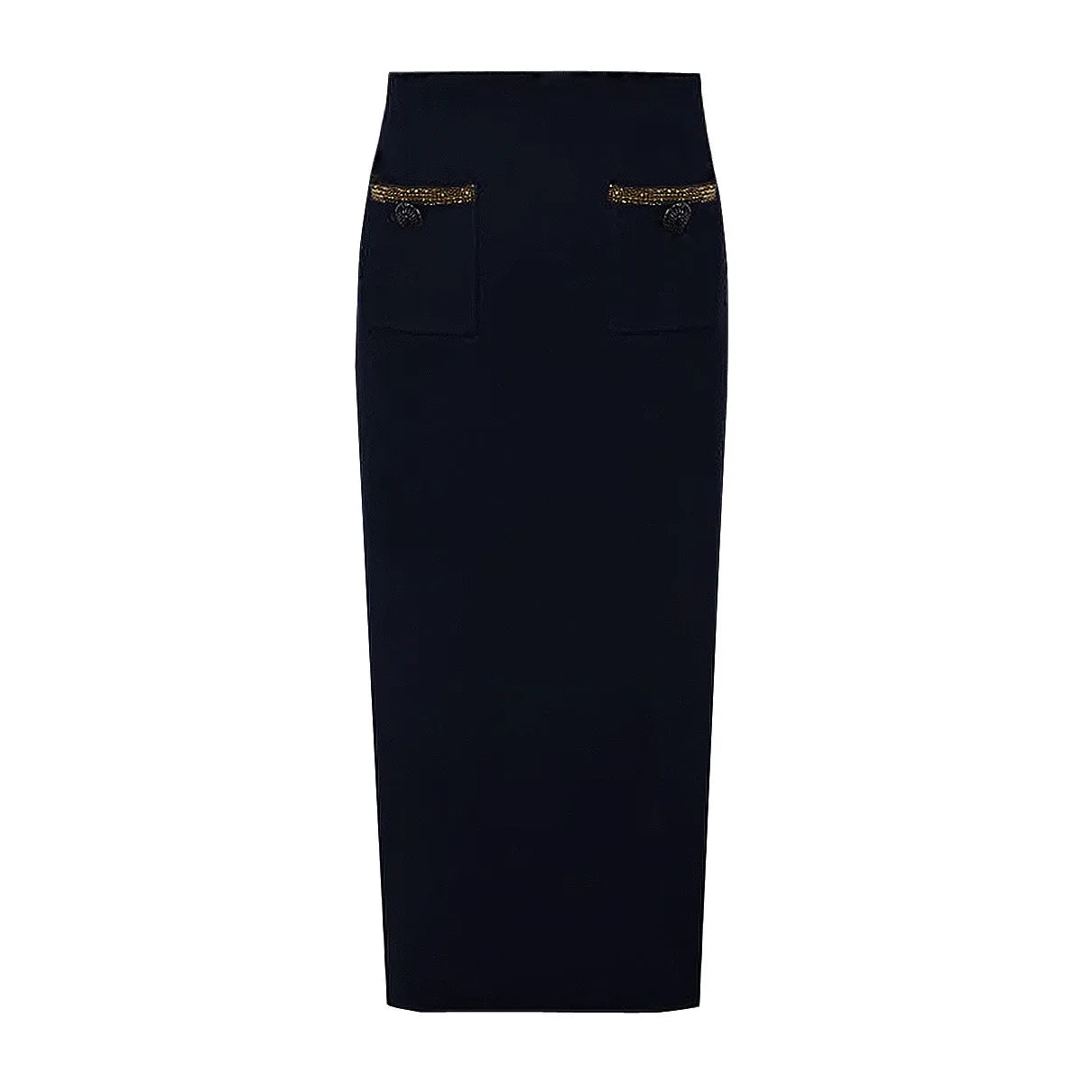 Luxury Crystal Long Evening Dresses Women 2 Piece Women Skirt Suits Beading Knitting Cardigans Sweater Long Pencil Skirts Sets