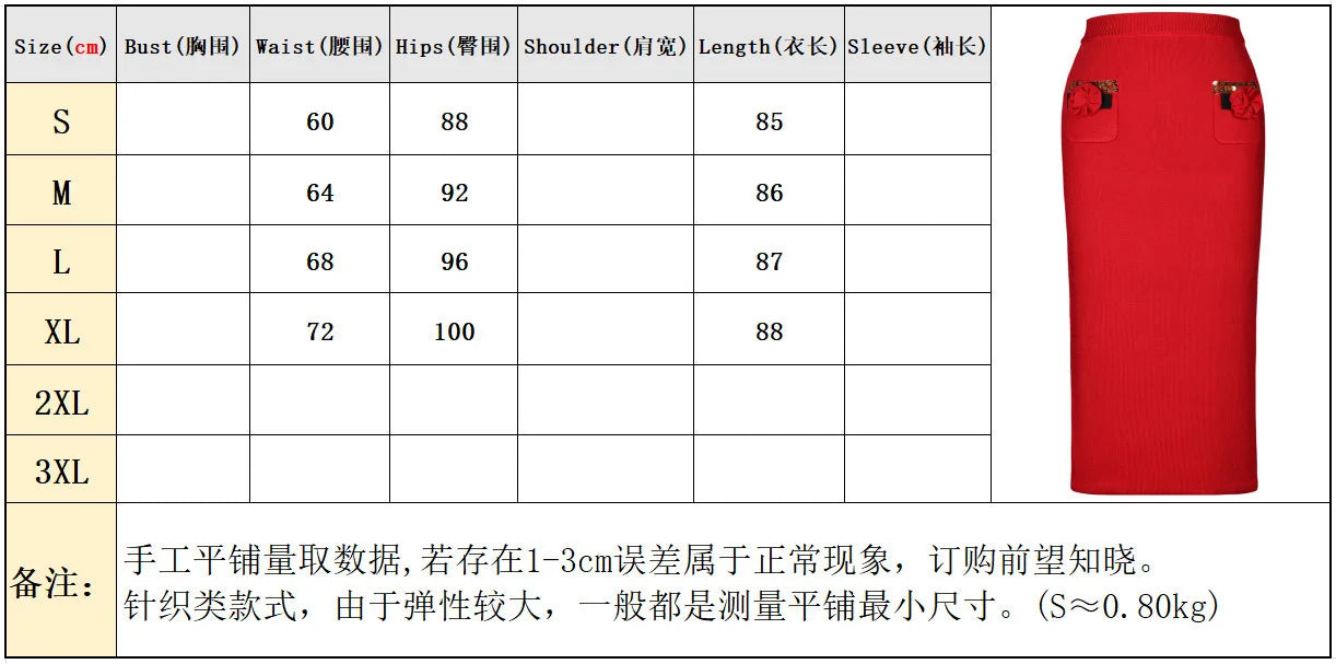 Luxury Crystal Long Evening Dresses Women 2 Piece Women Skirt Suits Beading Knitting Cardigans Sweater Long Pencil Skirts Sets