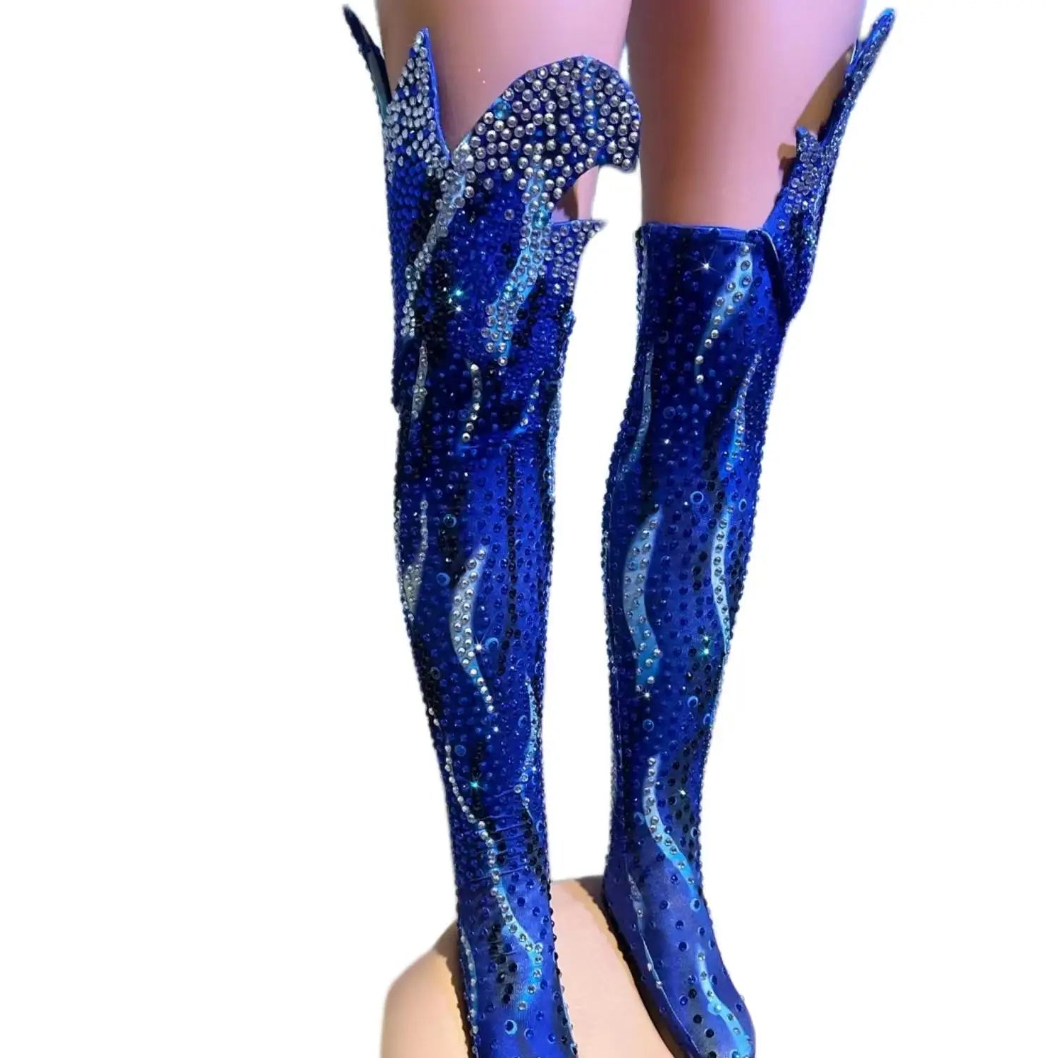 Women All Set Shinning Bodysuits Rhinestone Dance Costume with Hat Party Halloween Party Wear Celebrity Drag Queen Wear