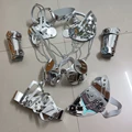 Silver Mirrors Jumpsuit Women Cosplay Gogo Dancer Costumes Festival Rave Outfit Party Ds Dj Stage Performance Clothing