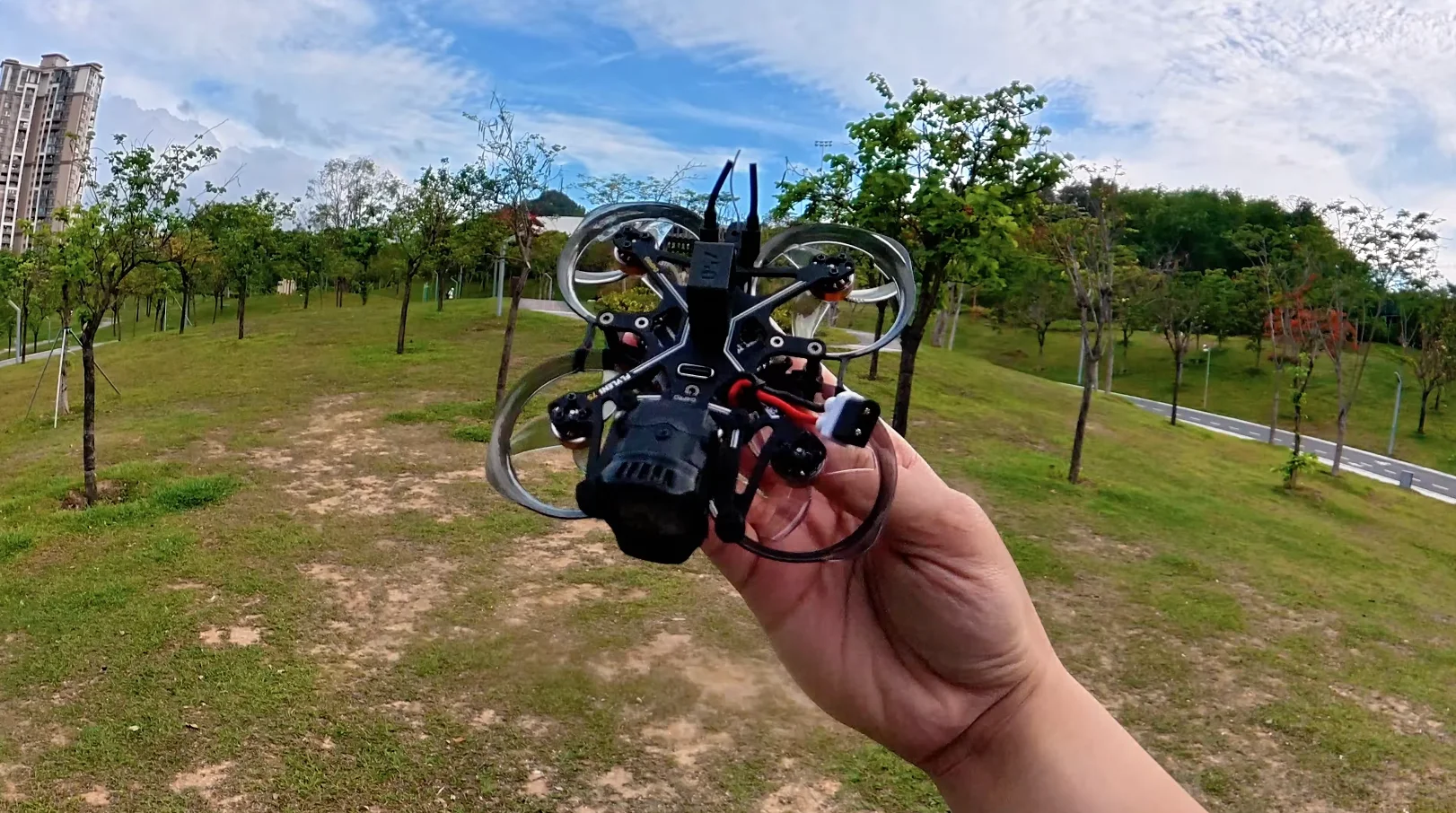 Flylens 75 O4 PRO Flight Test