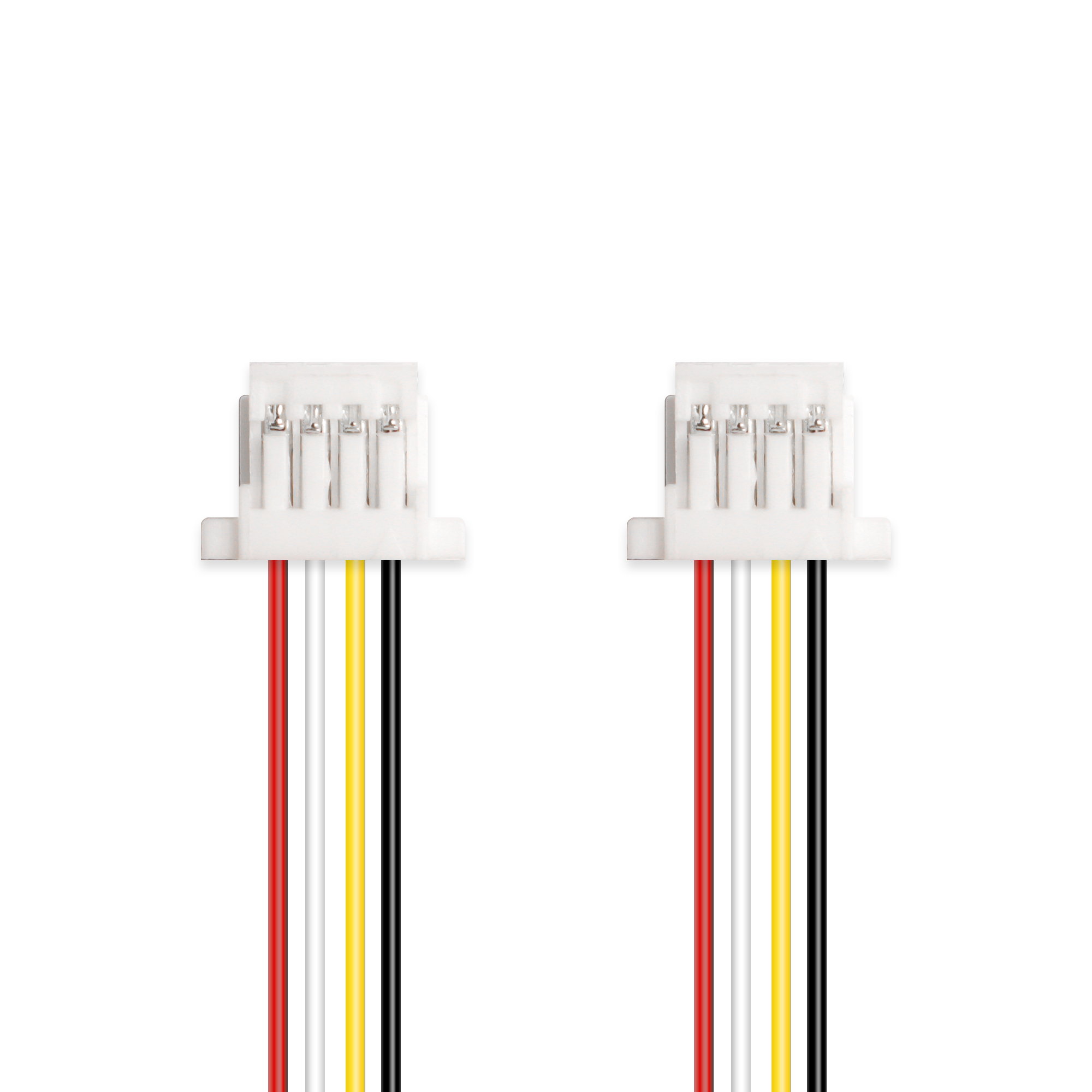 Flywoo 2PCS JST SH 1.0mm 4Pins 4P(w/lock) to 4P(w/lock) Connection Cable 