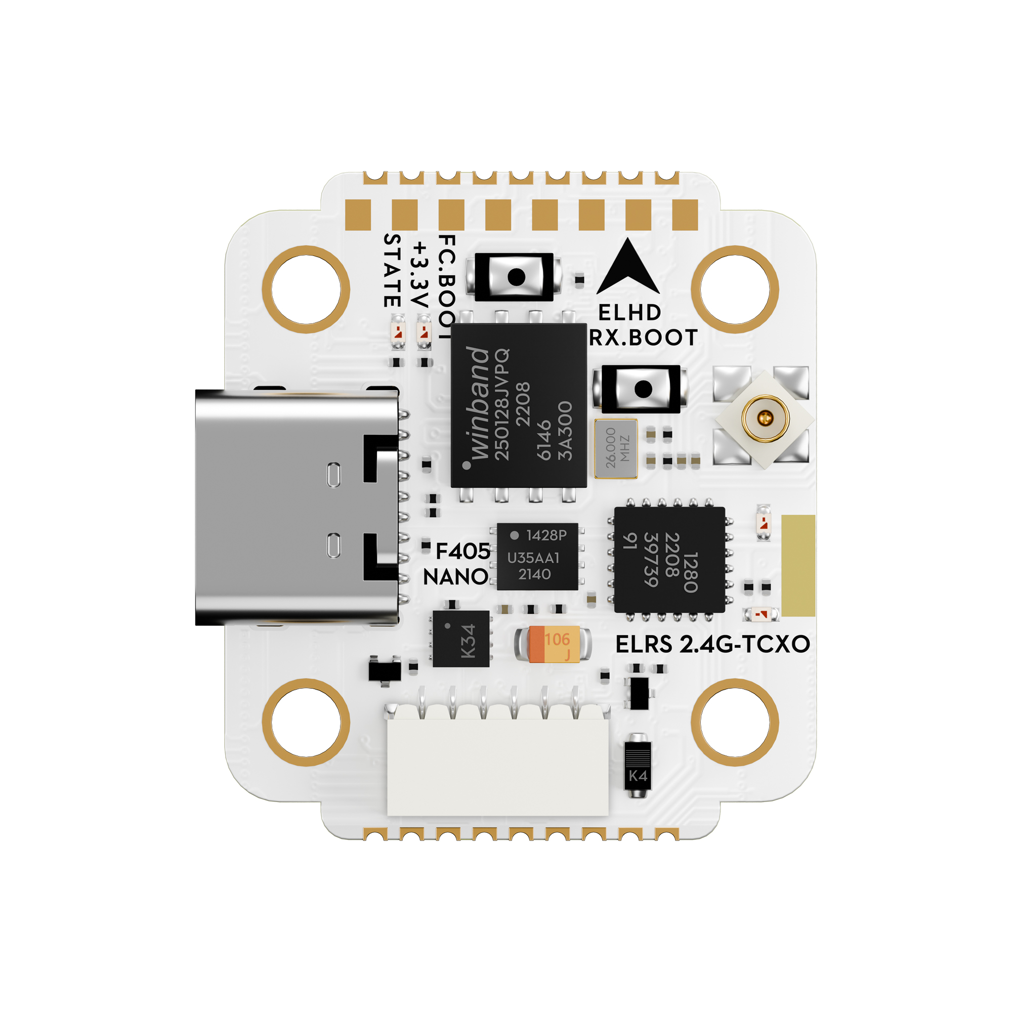 GOKU GN405 Nano HD 20A Stack V3 W\TXCO ELRS 2.4g