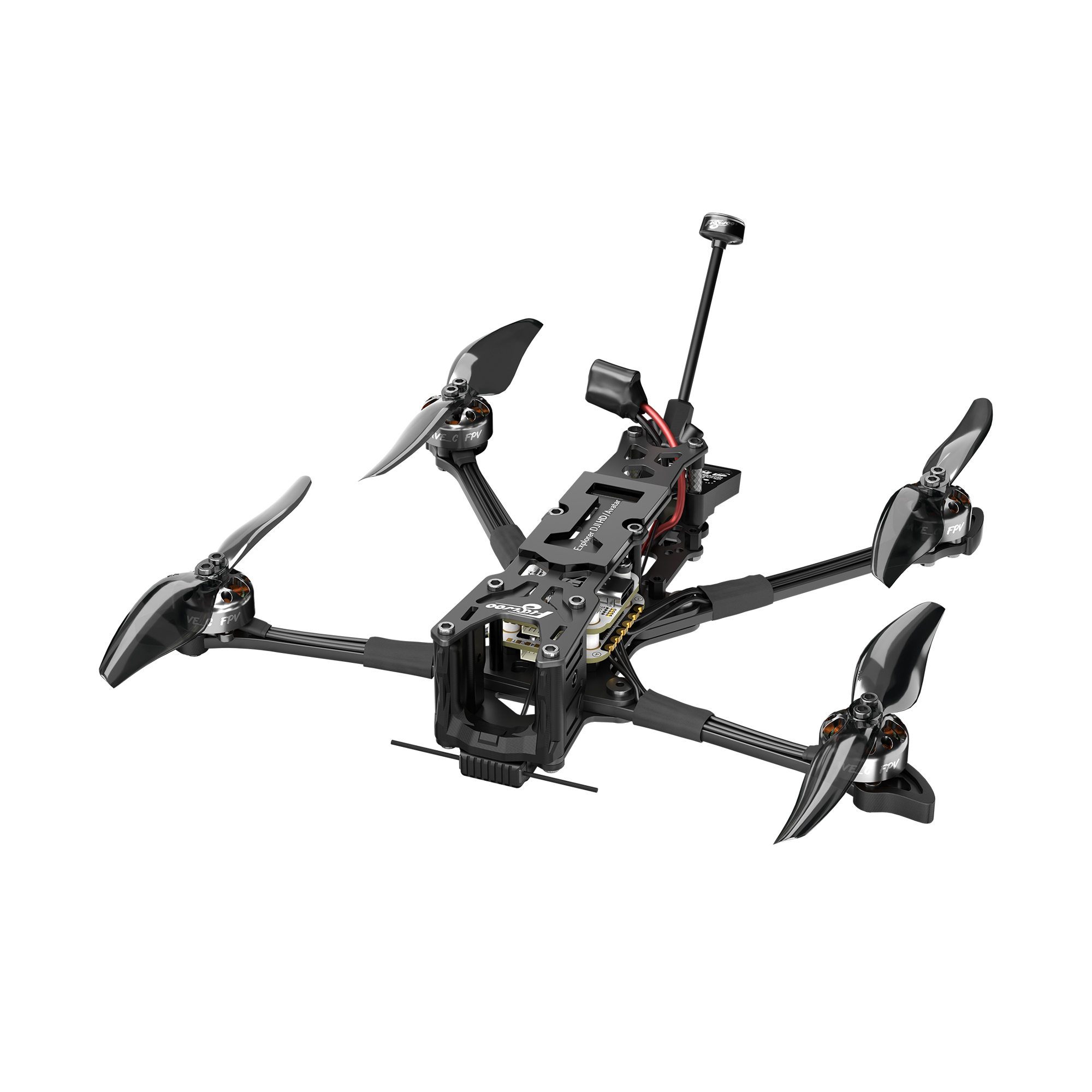 Flywoo Explorer LR 4 4S O4 WIDE Sub-250g Long Range FPV Drone