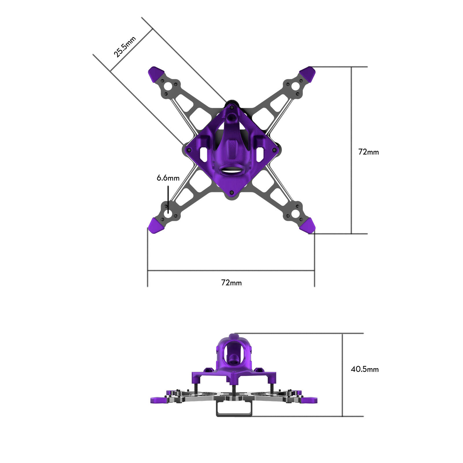 Firefly16 / 18 1S Nano Baby V3 Frame Kit