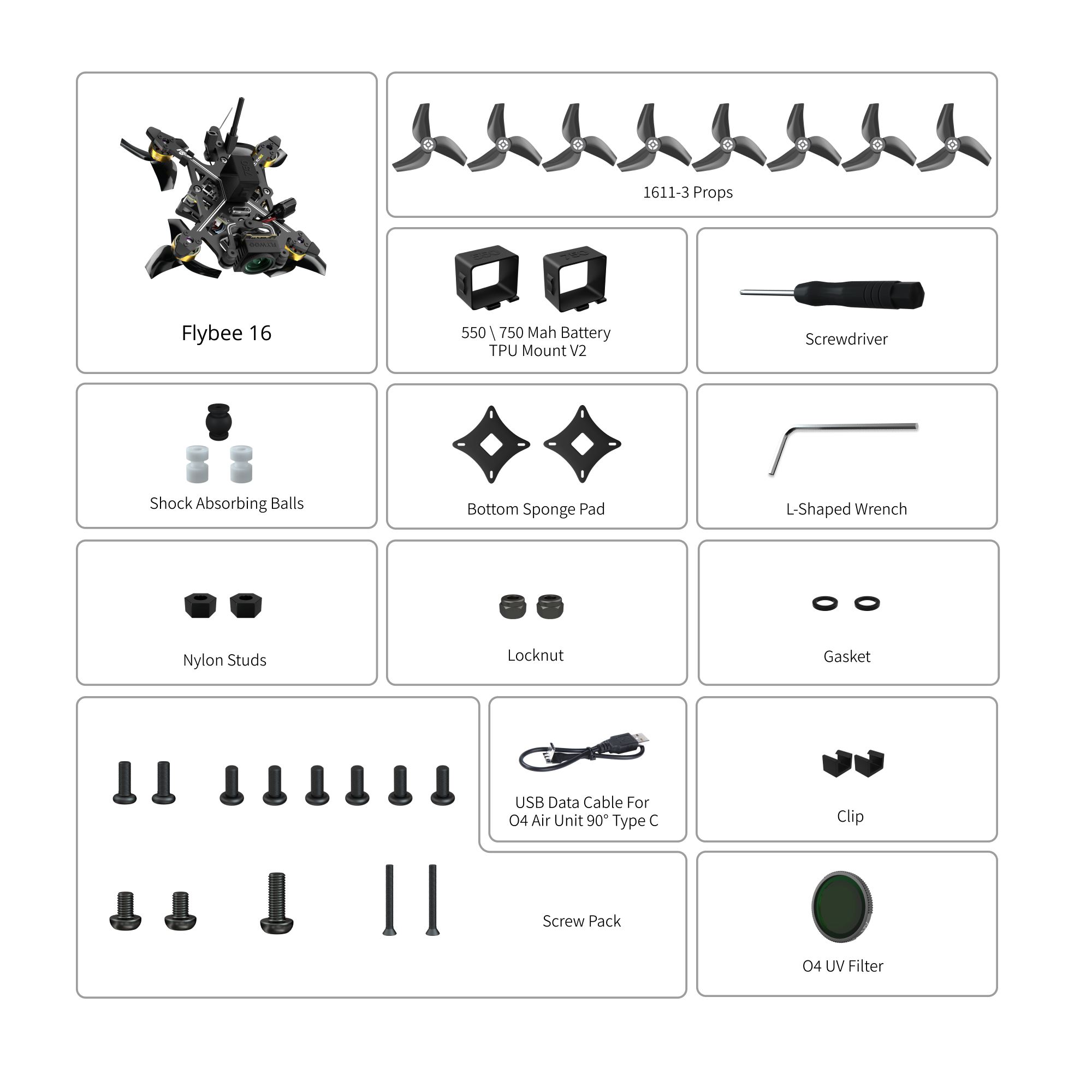 Flybee 16 HD O4 Ultralight FPV Drone