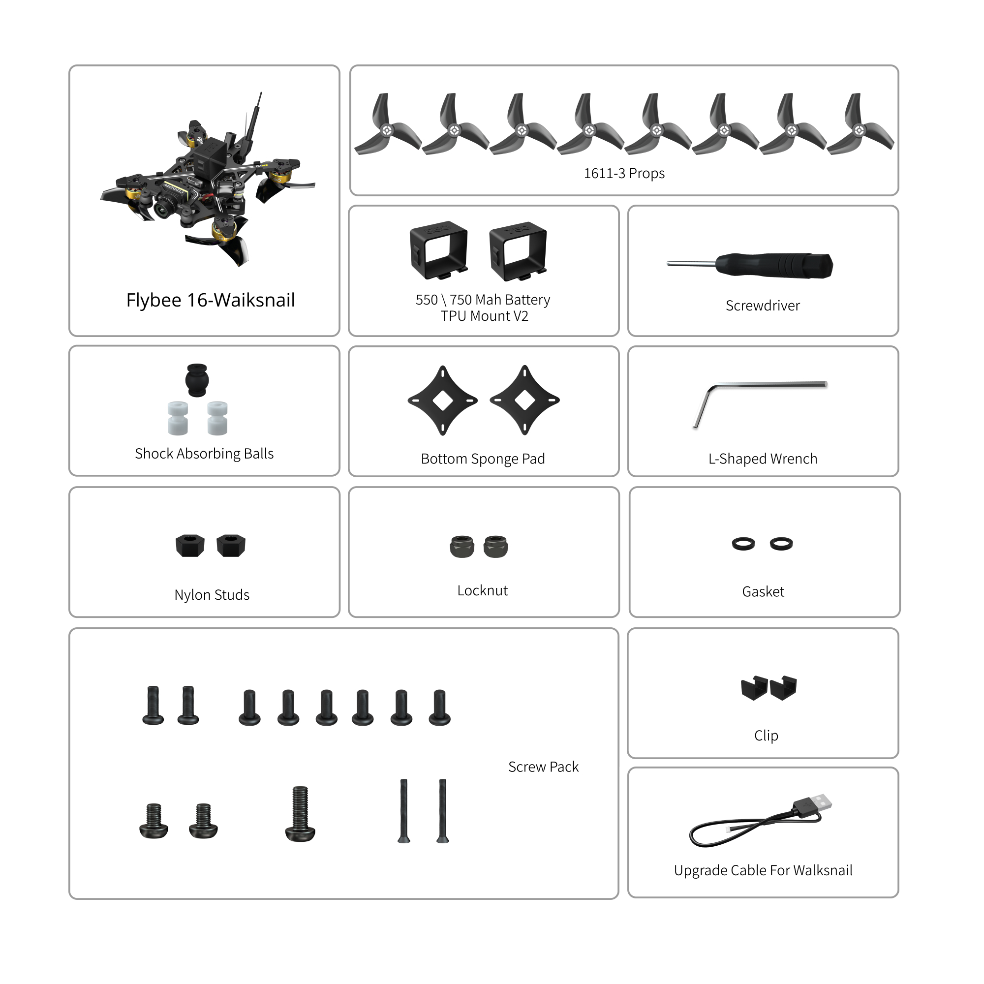 Flybee 16 HD Walksnail 2S Ultralight FPV Drone