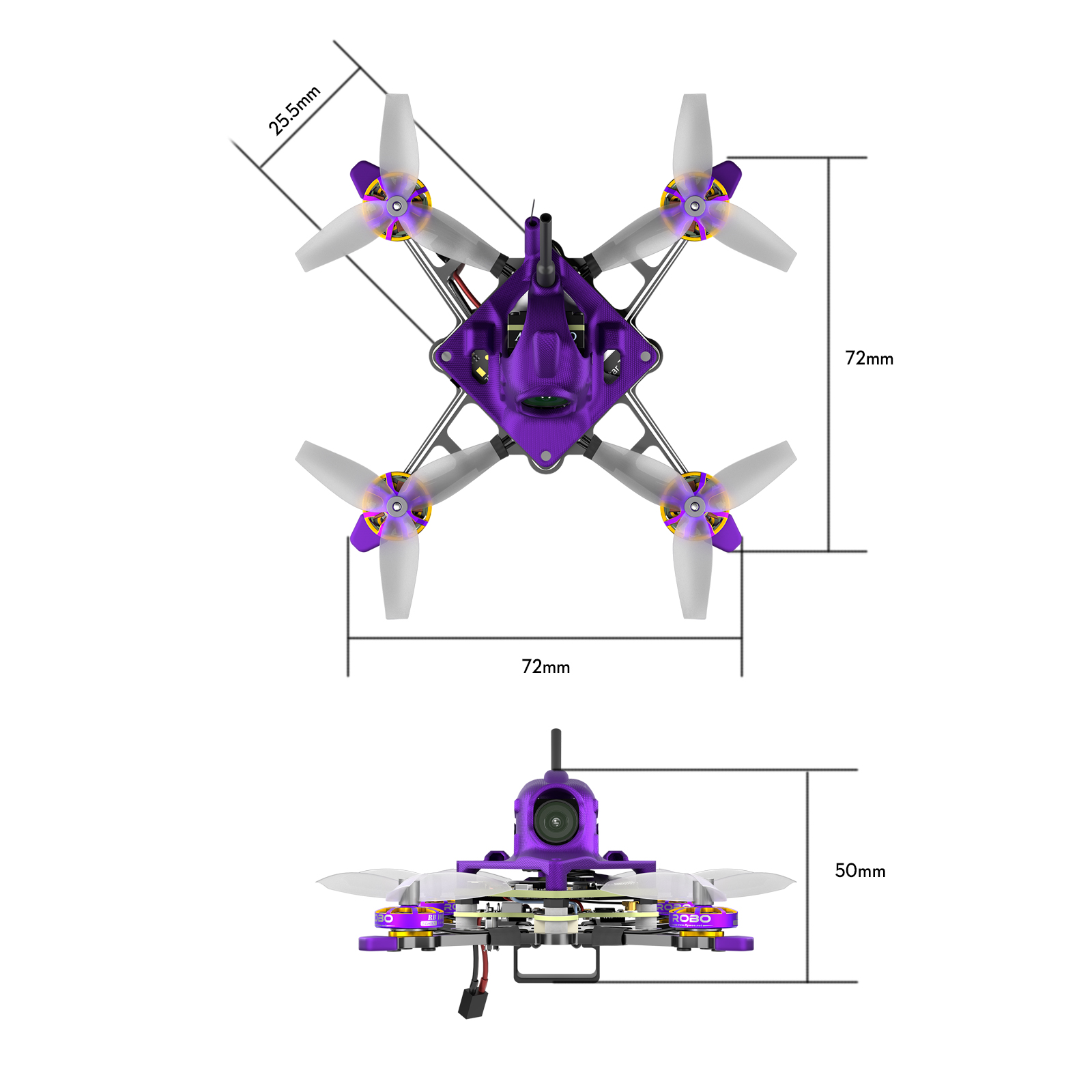 Firefly 16 / 18 1S Nano Baby V3 Walksnail Tiny Drone