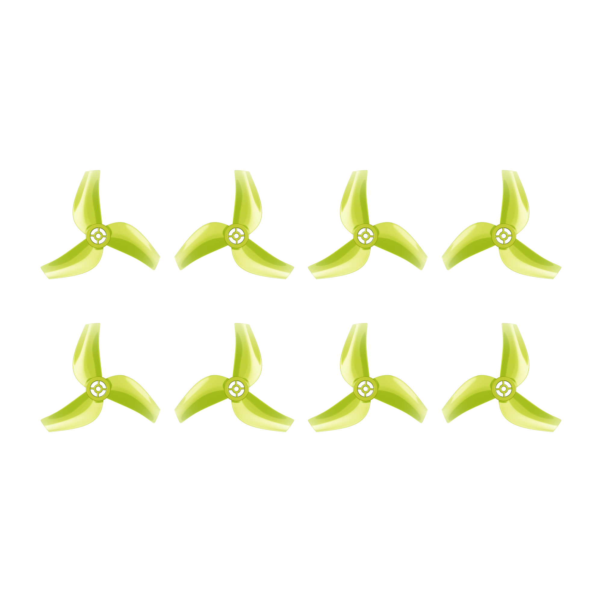 New 1611 3-Blade Propeller (Set of 8) - 1.5mm Shaft 