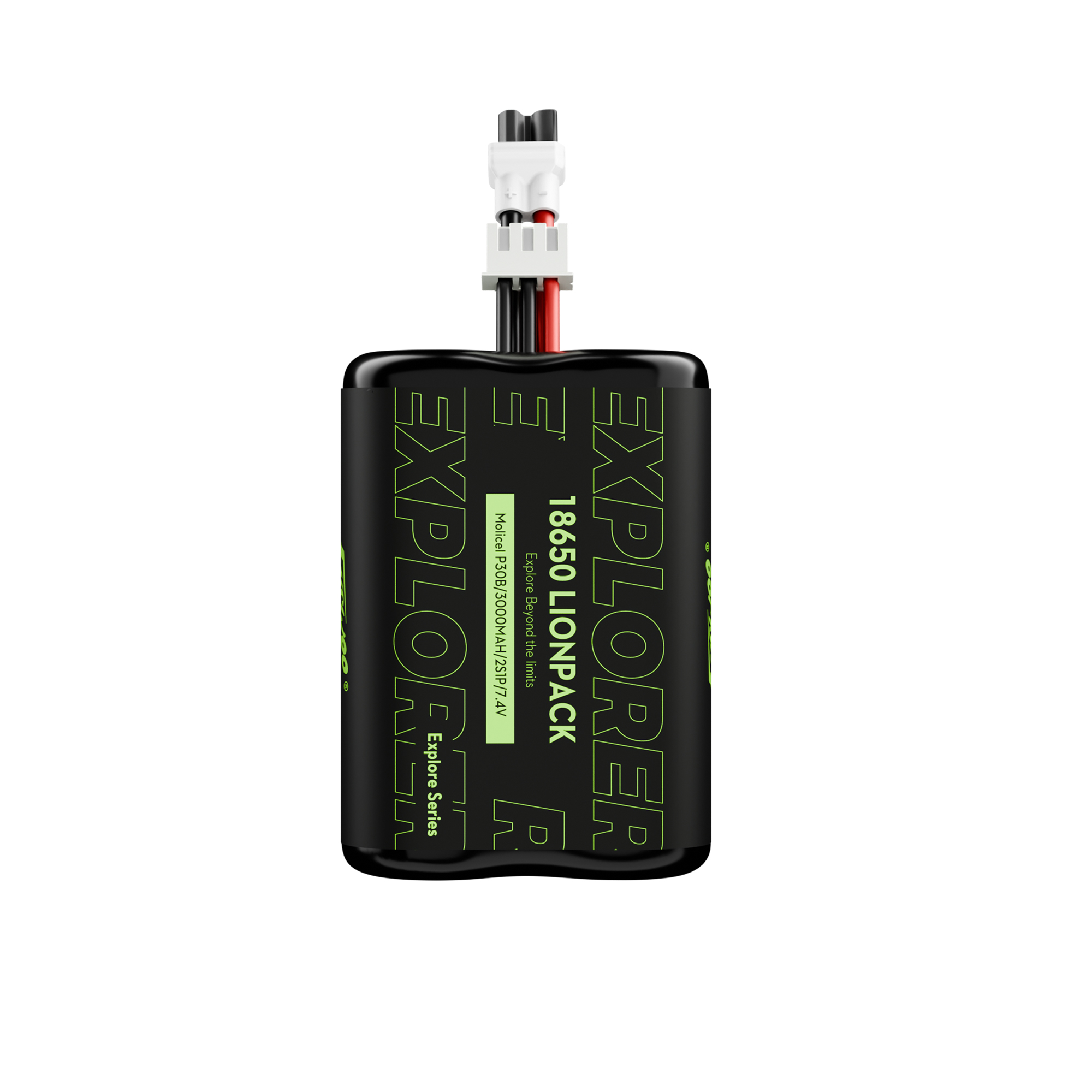 ヤモリ Flywoo Explorer Molicell P30B 18650 2S1P 3000mAh Lionpack Battery