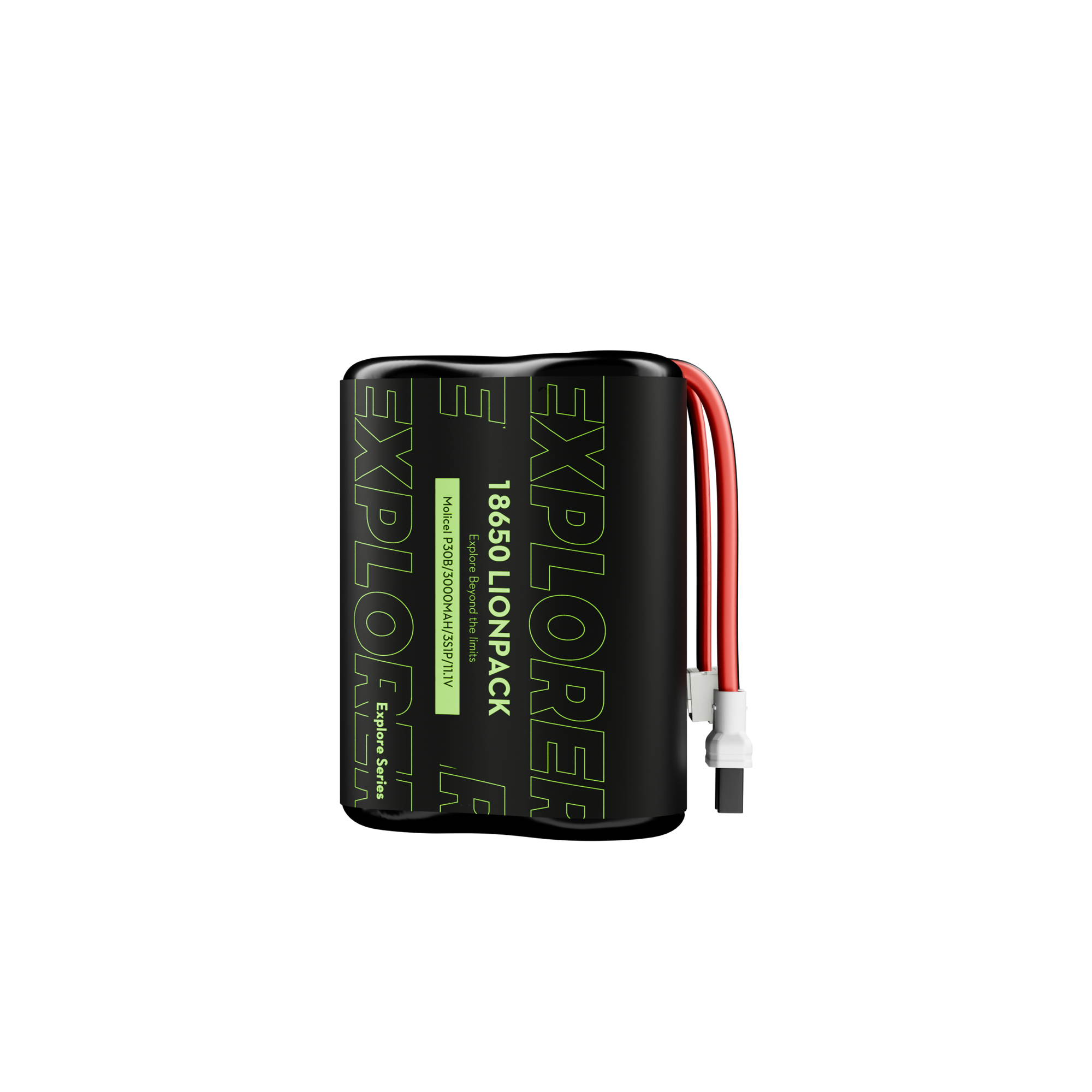 Flywoo Explorer Molicell P30B 18650 3S1P 3000mAh Lionpack Battery