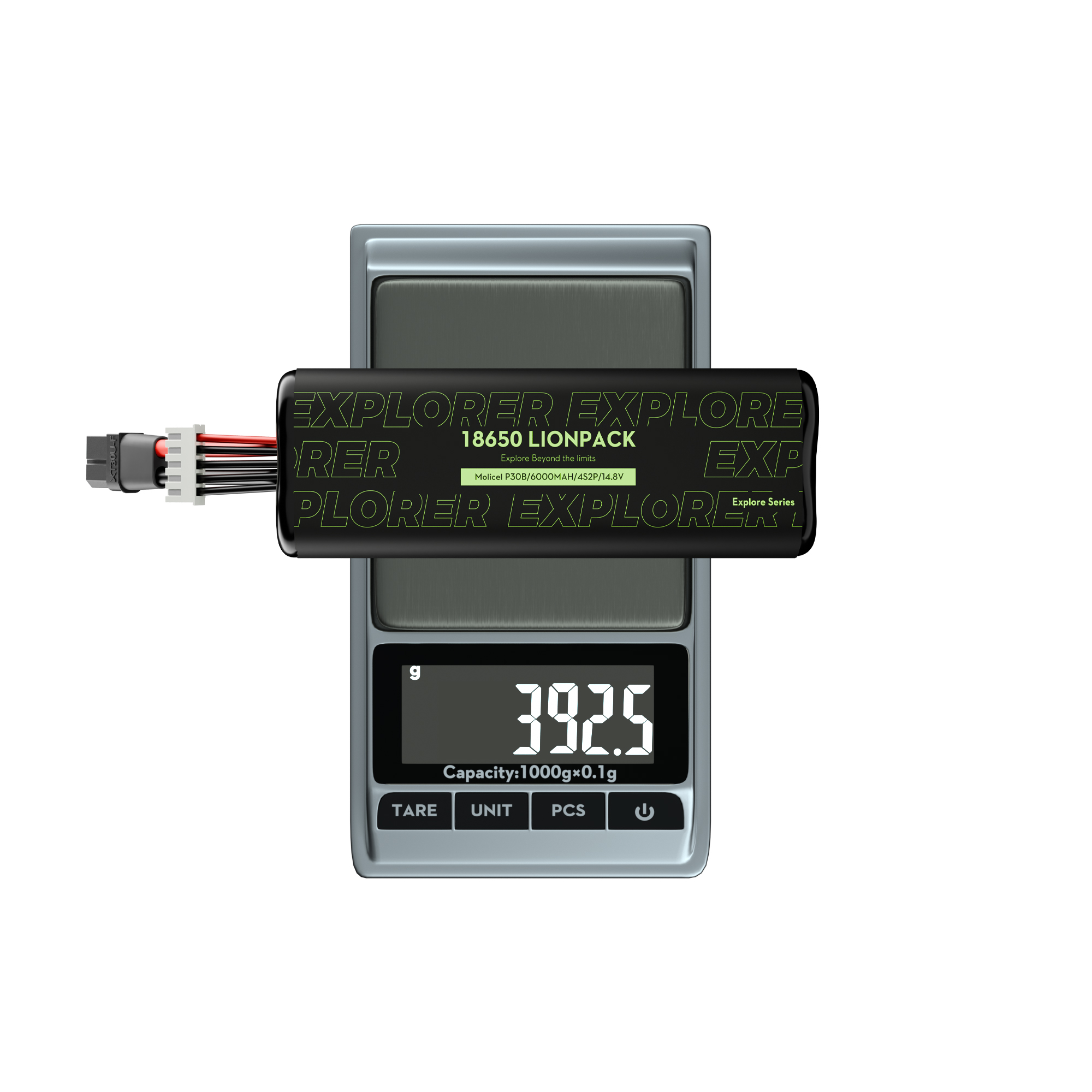 Flywoo Explorer Molicell P30B 18650 4S2P 6000mAh Lionpack Battery