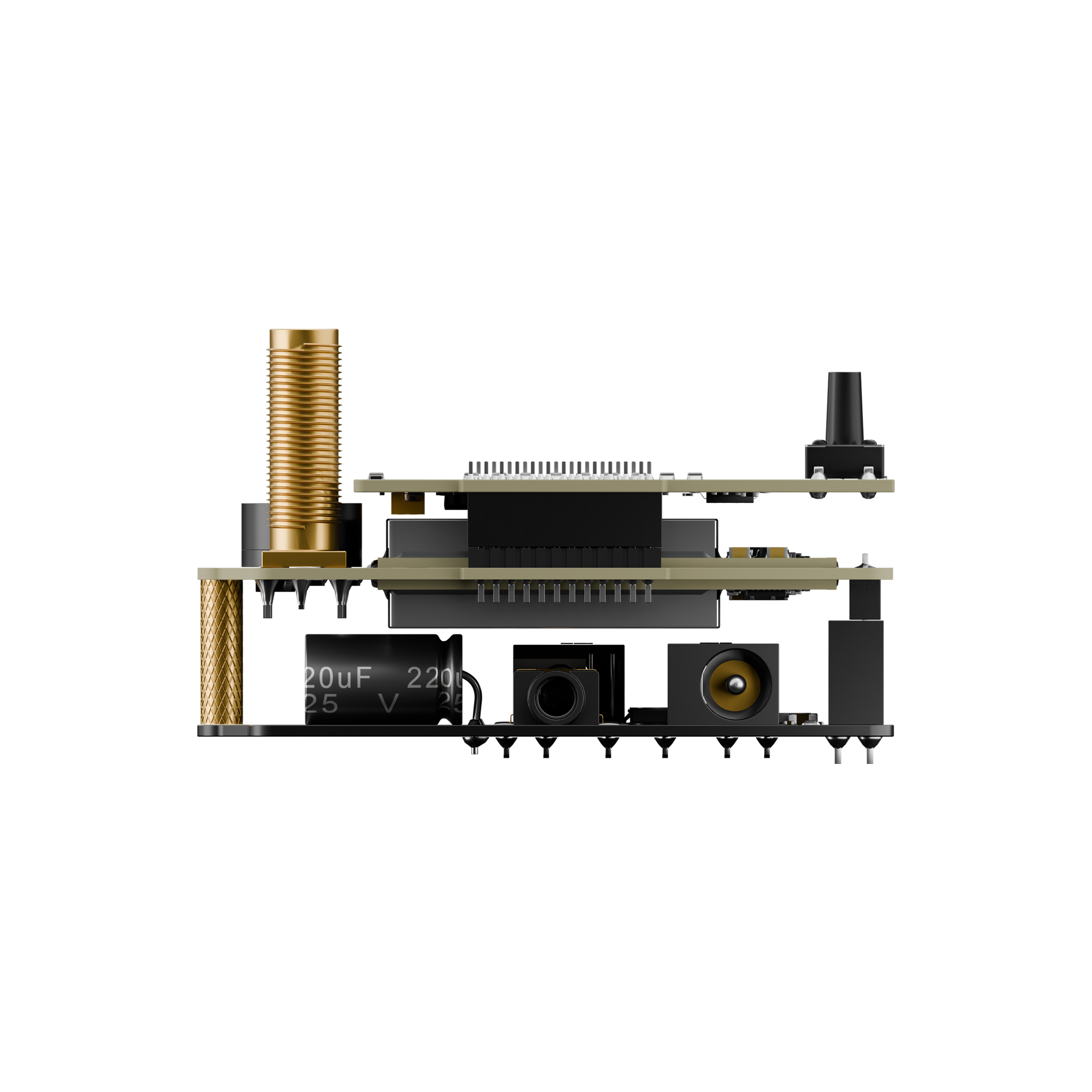 Flywoo 1G2-1G3 Dual VRX Analog Goggle Receiver Module V2 (Compatible with DJI Goggles V2) 