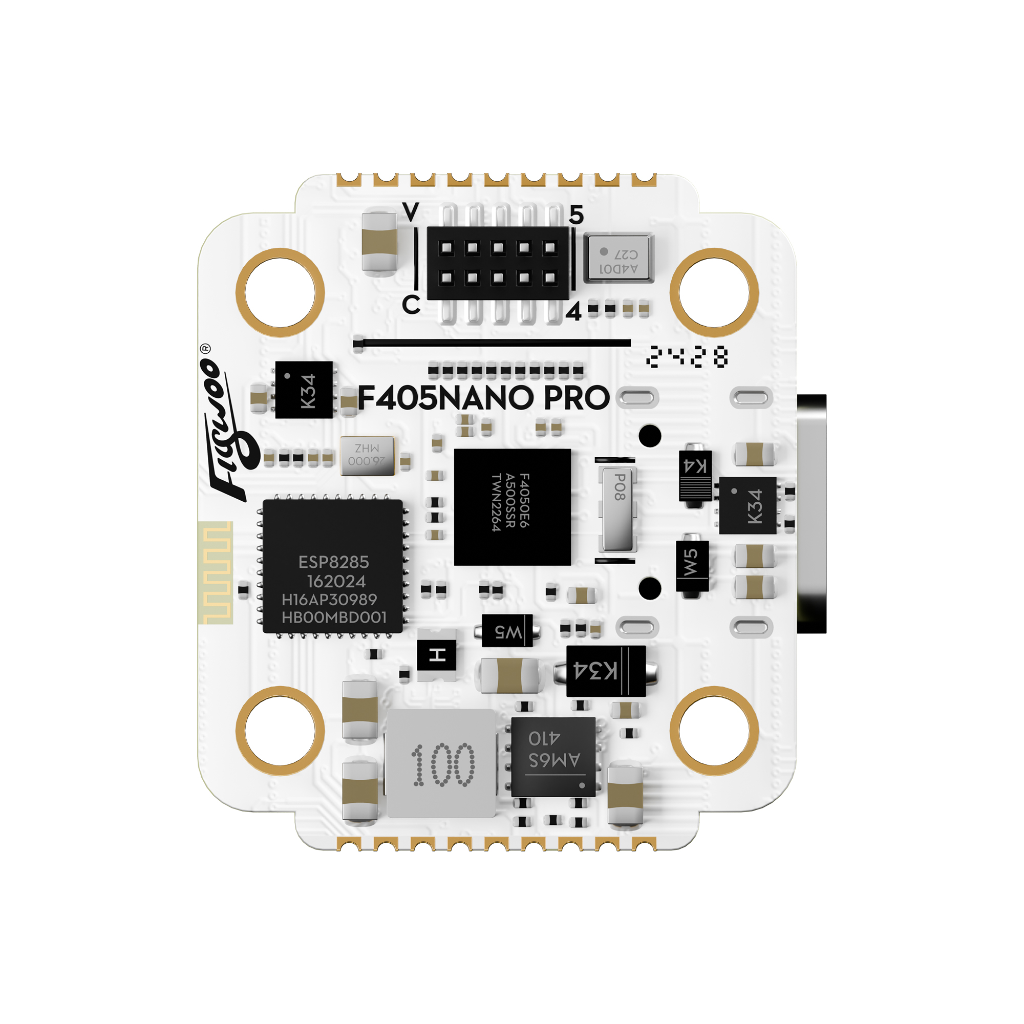 GOKU GN405 Nano HD 35A Stack V3 W/ TXCO ELRS 2.4g Plug&Play O4 / O4 Pro-FLYWOO