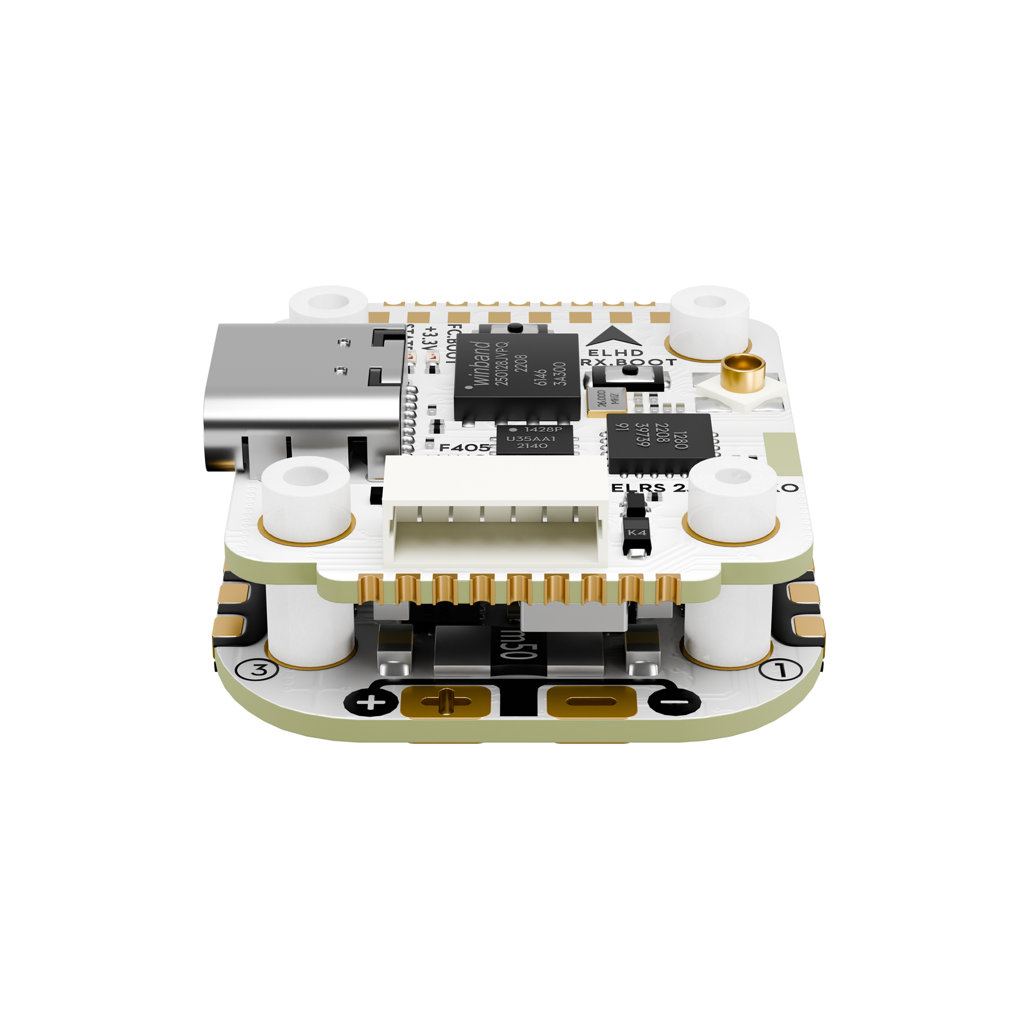 GOKU GN405 Nano HD 35A Stack V3 W/ TXCO ELRS 2.4g Plug&Play O4 / O4 Pro-FLYWOO