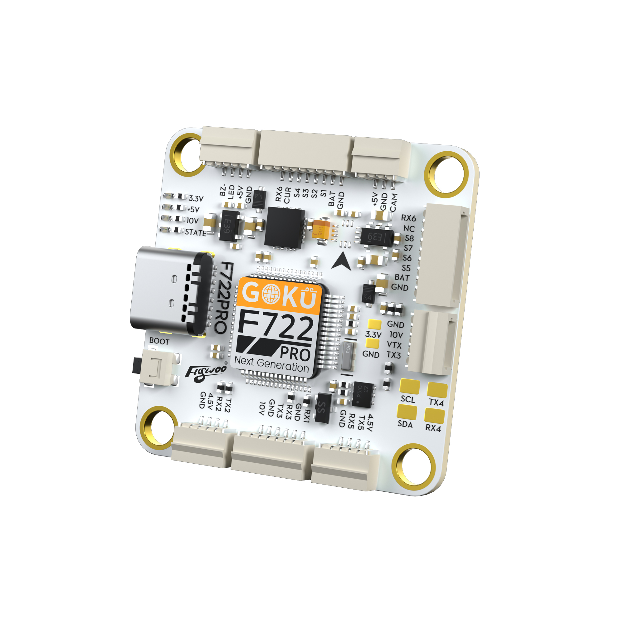 GOKU F722 PRO V2 30X30 Flight Controller ( MPU6000 )