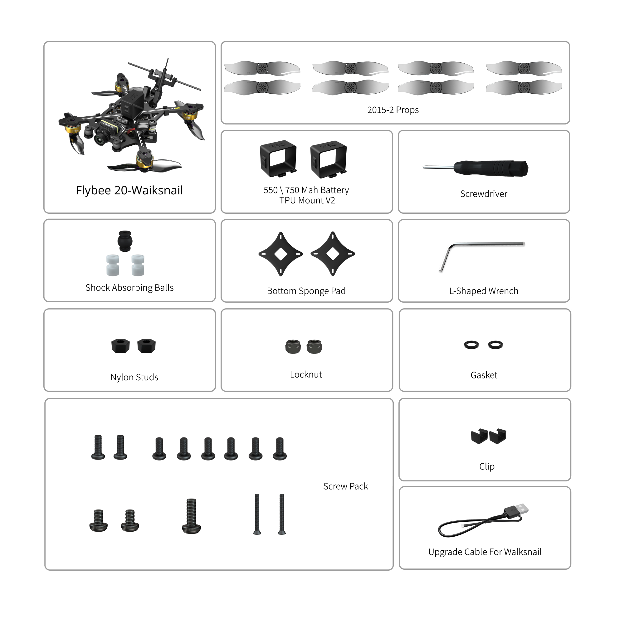 Flybee 20 HD Walksnail O4 2S Ultralight FPV Drone