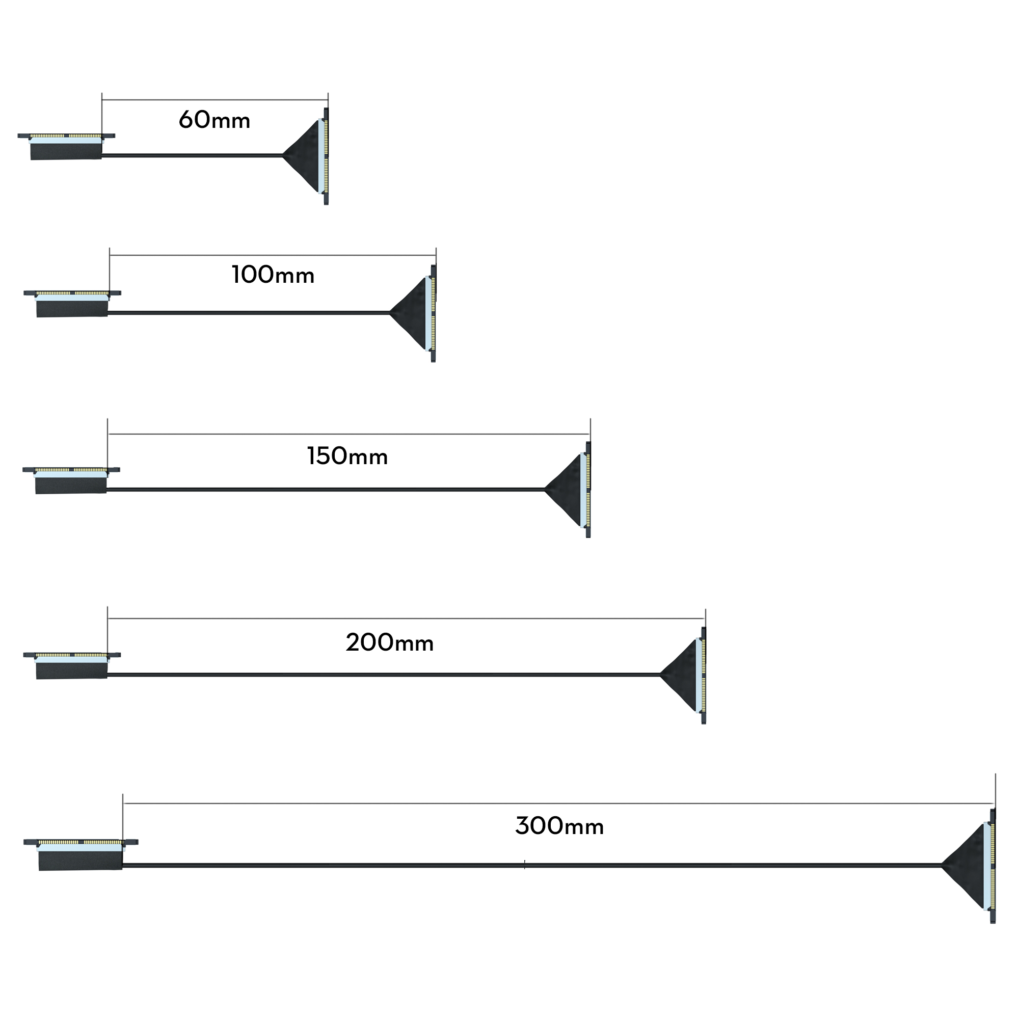 Flywoo flexible O3 Coaxial Cable 60 \ 100 \ 150 \ 200 \ 300mm
