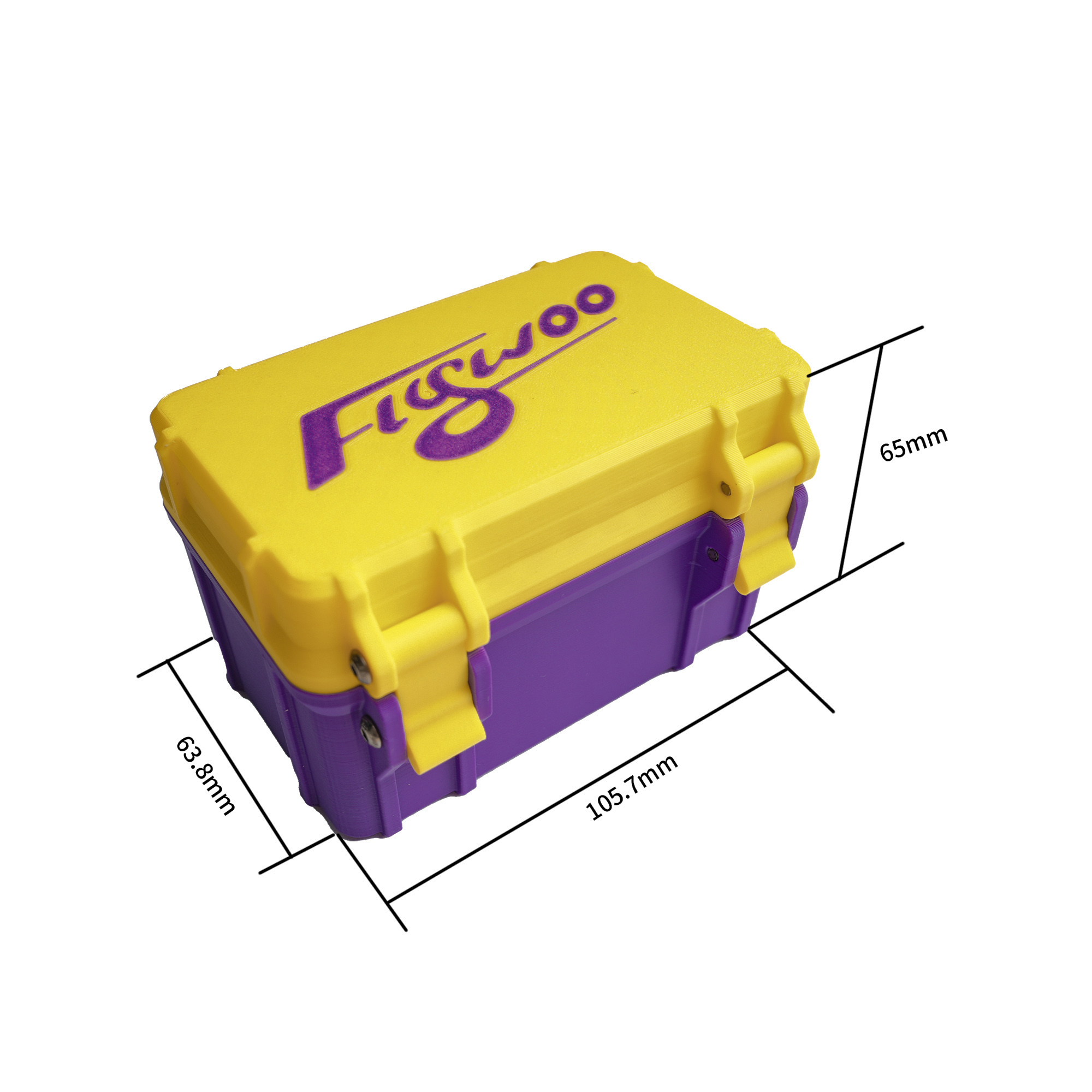 3D Printed Storage Box for Flywoo Naked GoPro Action Camera 2.0/2.1-FLYWOO