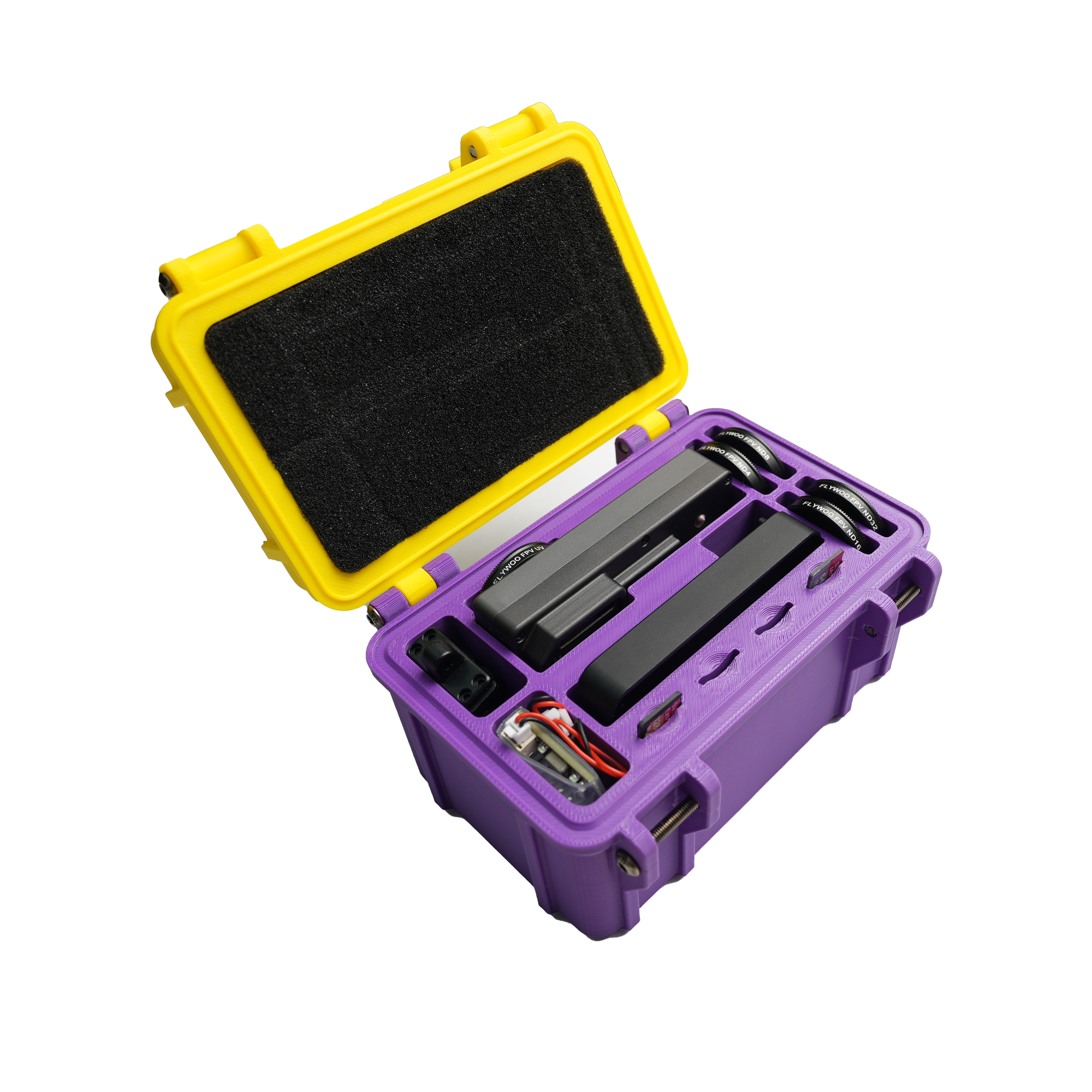 3D Printed Storage Box for Flywoo Naked GoPro Action Camera 2.0/2.1-FLYWOO