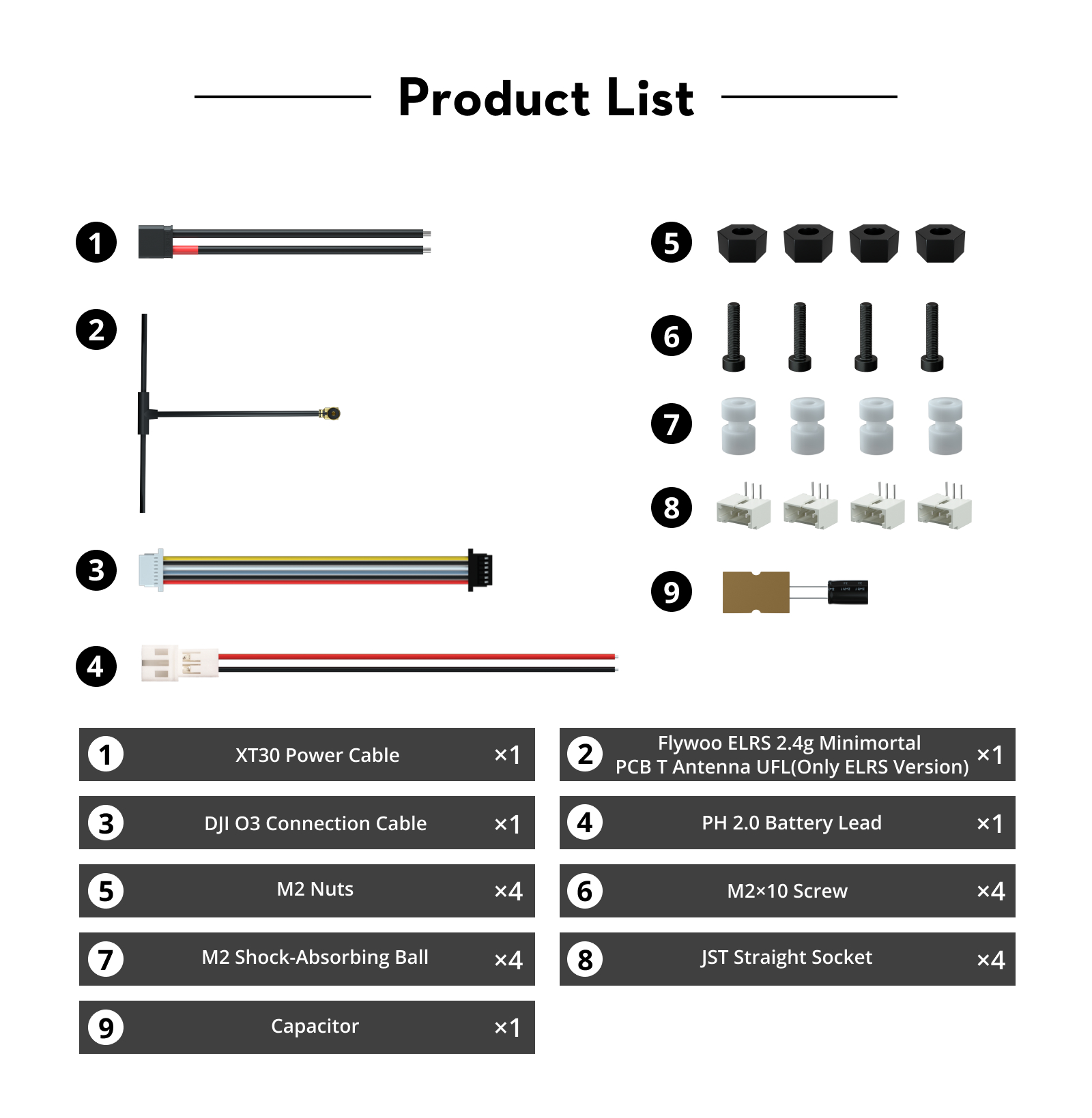 GOKU F405 HD 1-2S ELRS AIO V2 