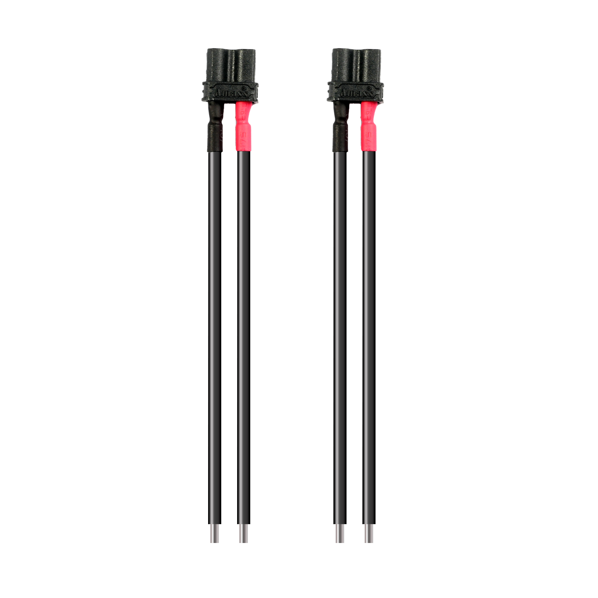 Flywoo Black XT30U 18AWG Female \ Male Pigtail (2pcs)