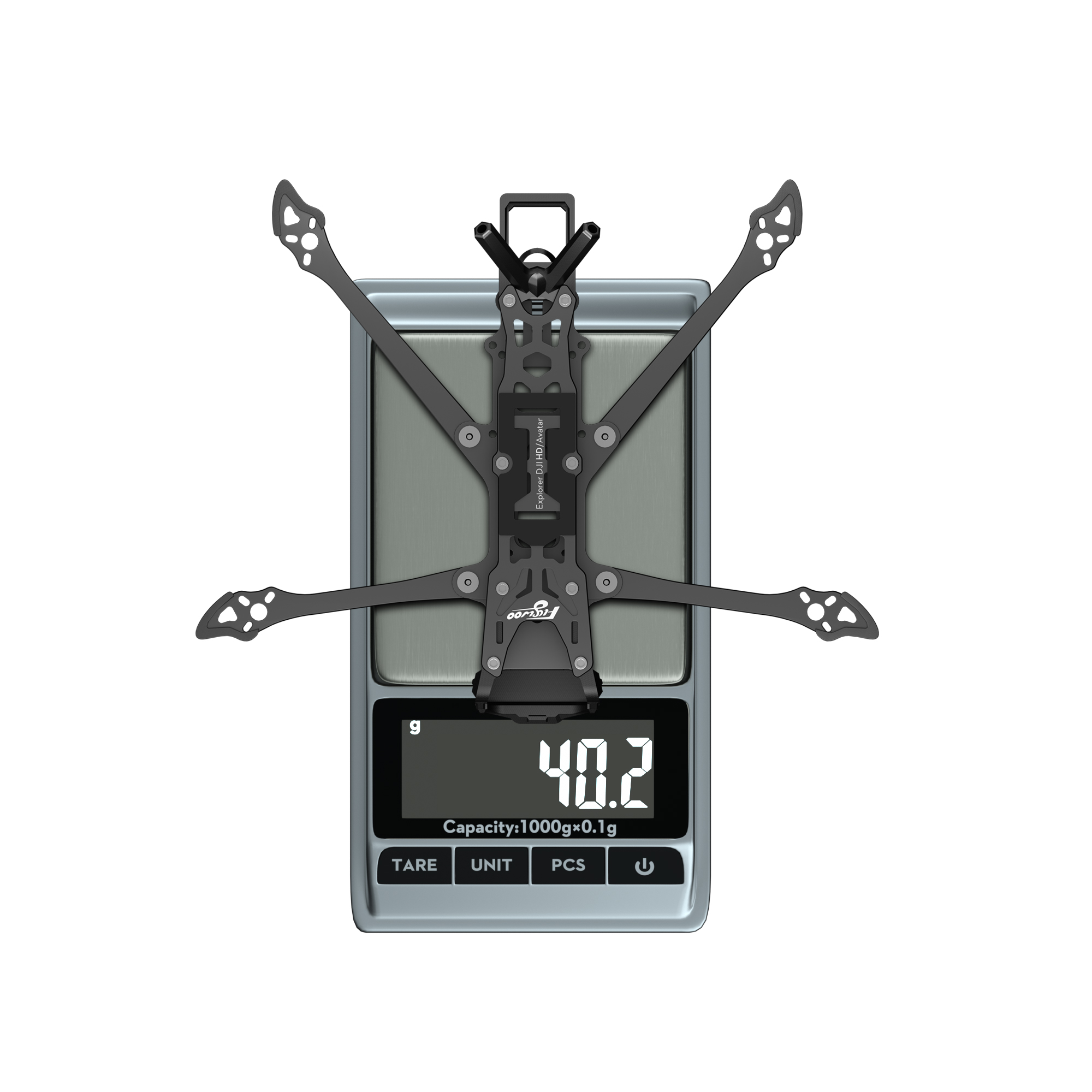 FLYWOO Explorer LR O3 Frame Kit – Durable Carbon Fiber Design