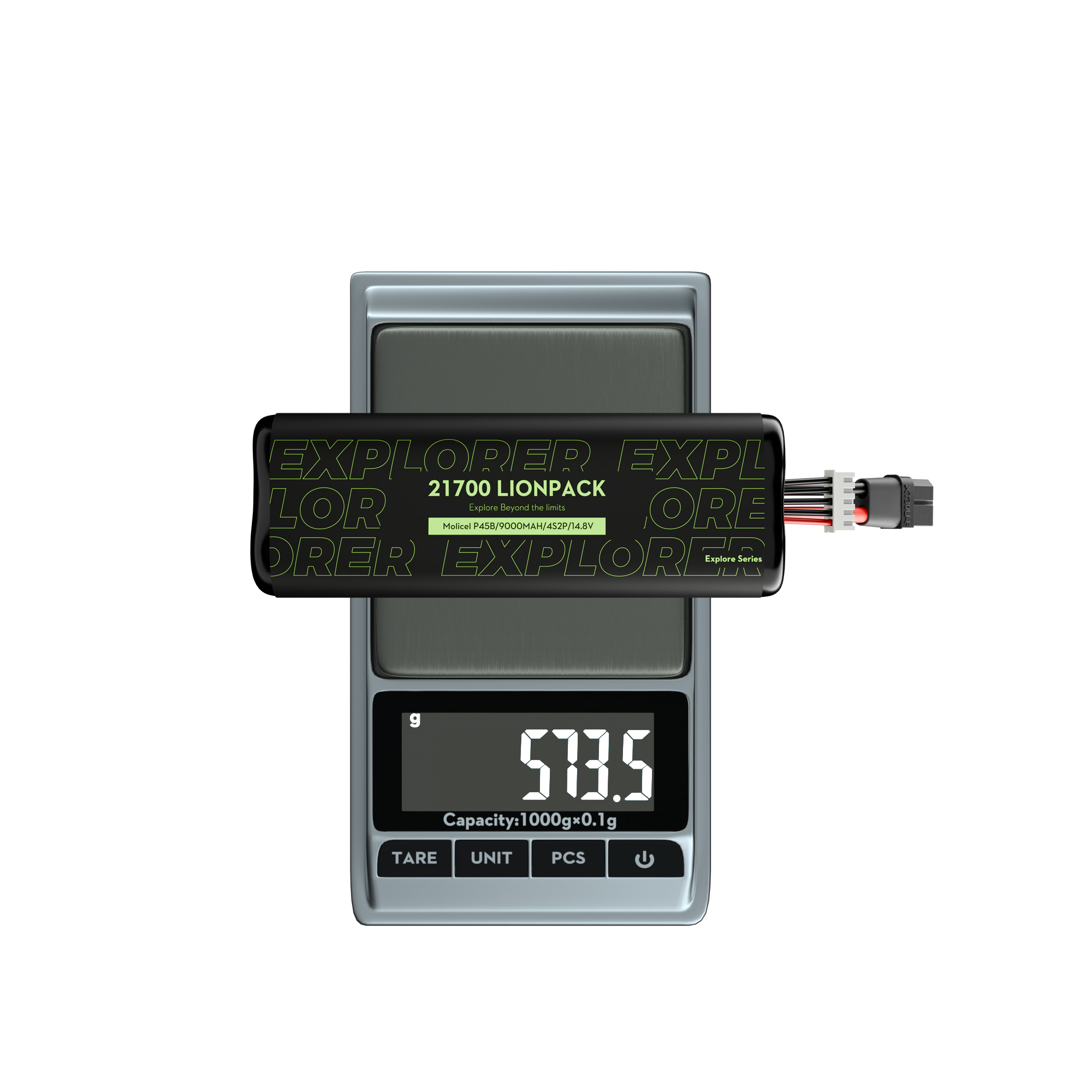Flywoo Explorer Molicell P45B 21700 4S2P 9000mAh Lionpack Battery