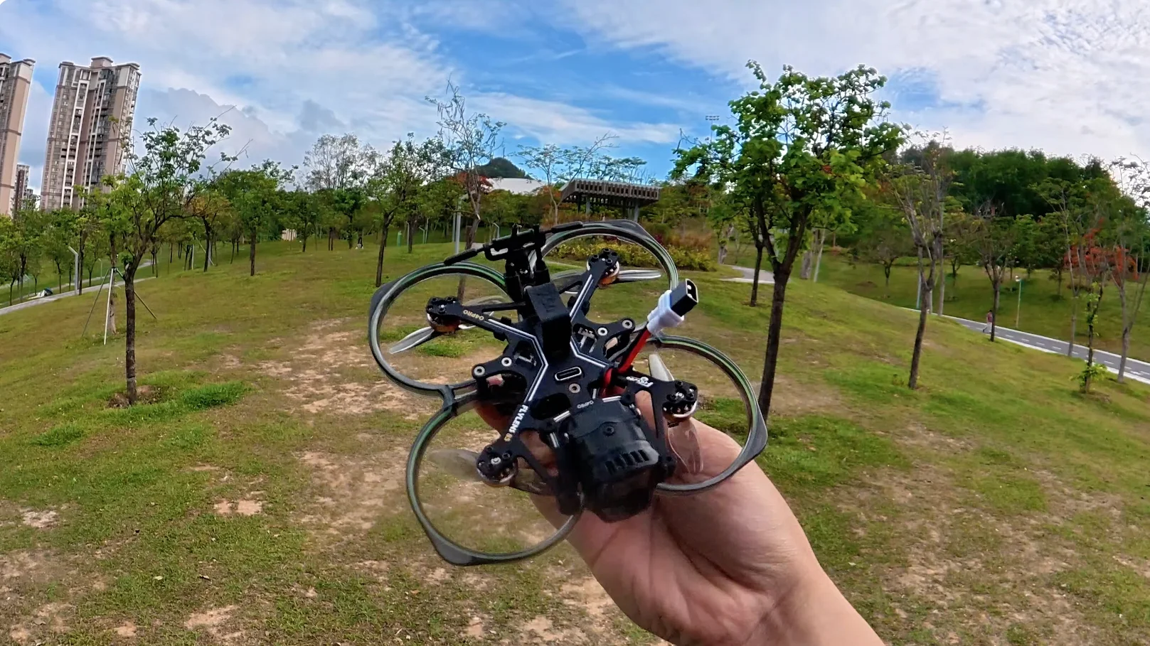 Flylens 85 O4 PRO Flight Test