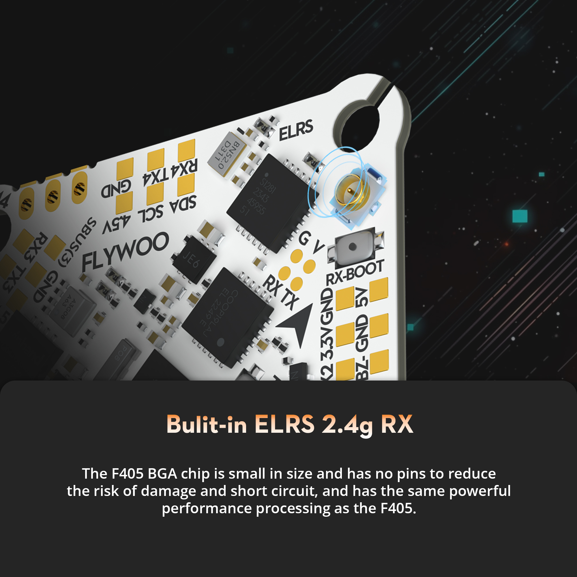 GOKU F405 HD 1-2S ELRS AIO V2 