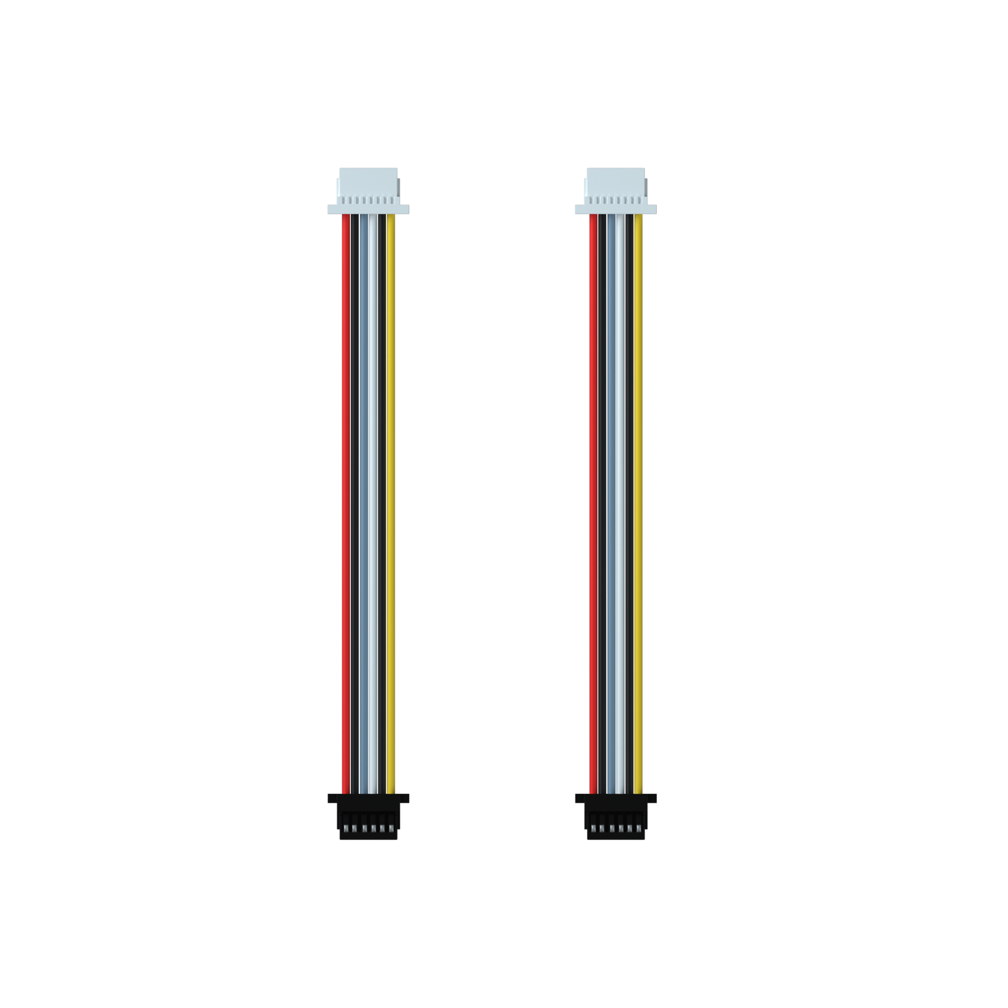Flywoo 2PCS JST SH 1.0mm 6Pins 6P to 6P O3 & Flight Controller Connection Cable 