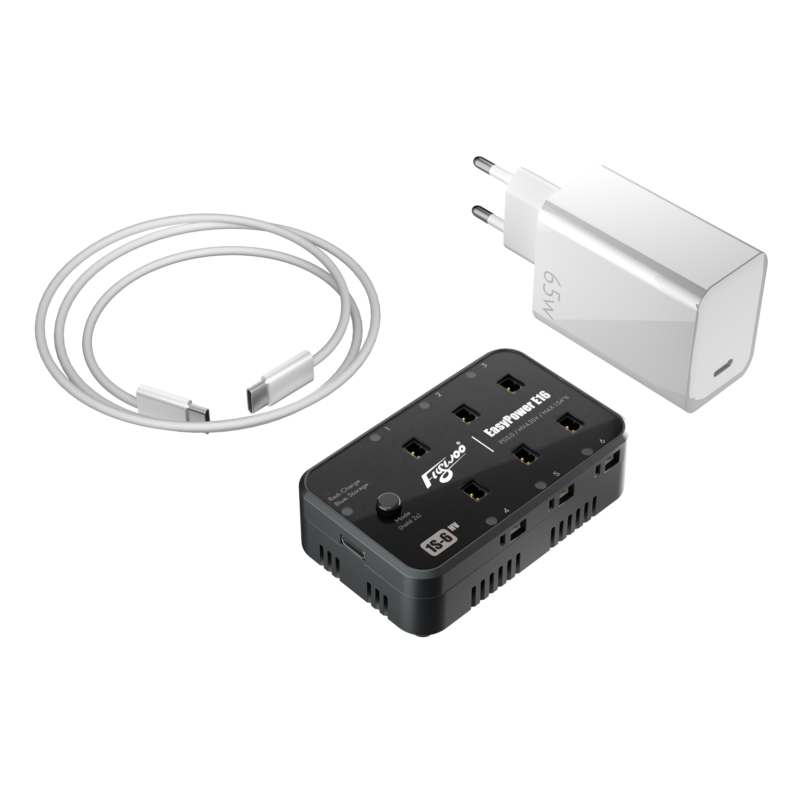 Flywoo EasyPower E16 \ E24 1S \ 2S Battery charger