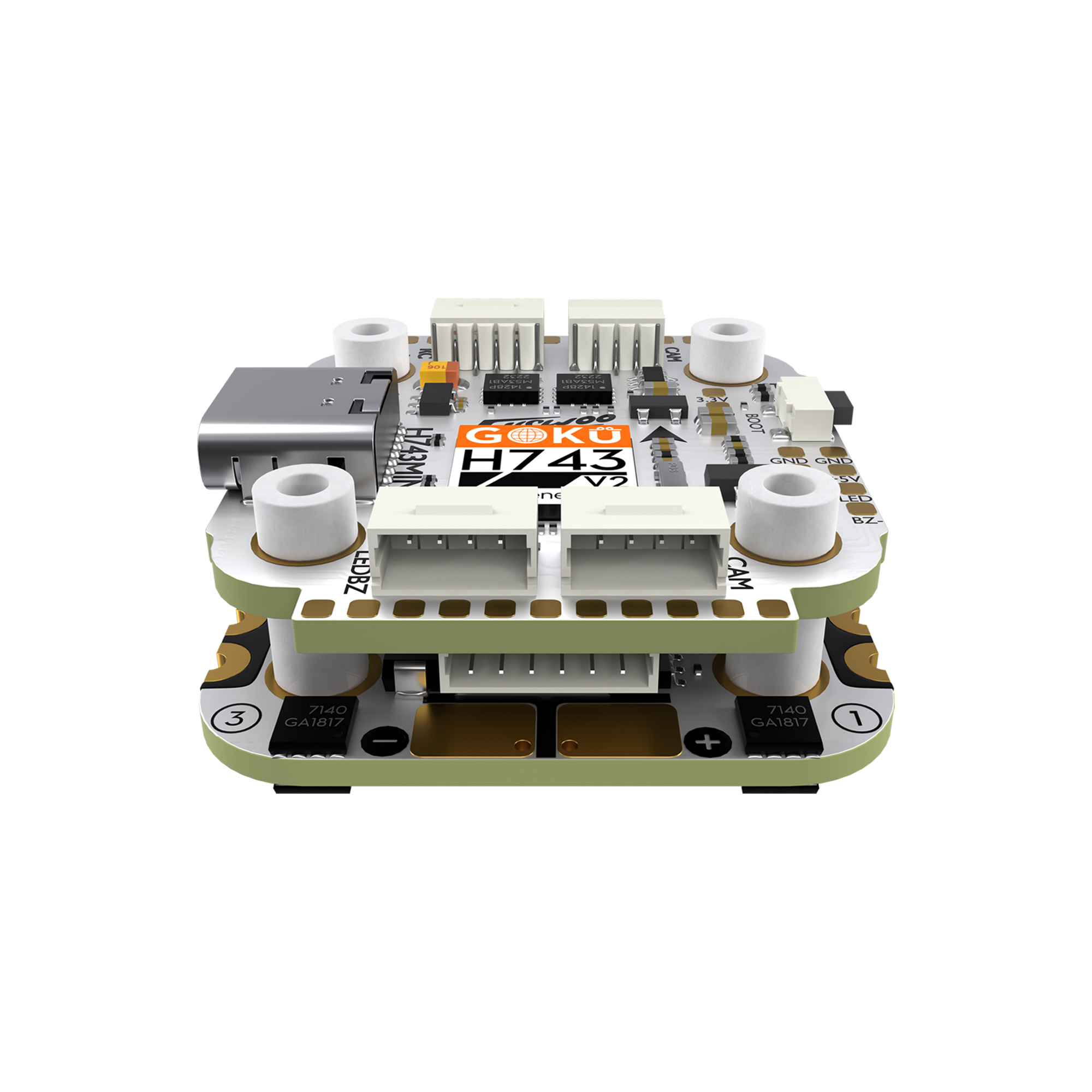 Mini Stack Plug for Drone Flight Controllers | FLYWOO GOKU H743 PRO