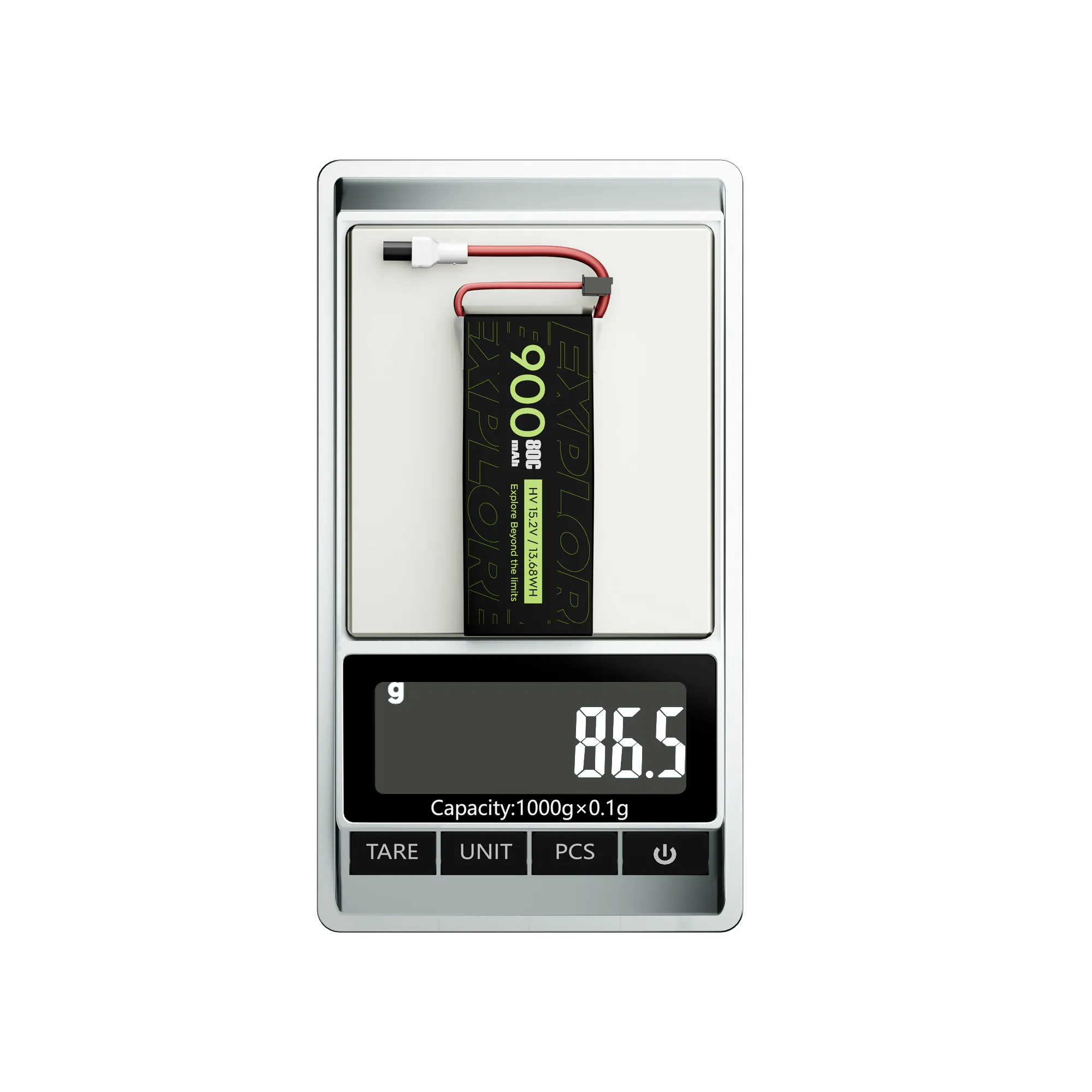 2PCS Explorer 900mAh LiHV 4S 80C Battery （Flywoo XT30UP）-FLYWOO