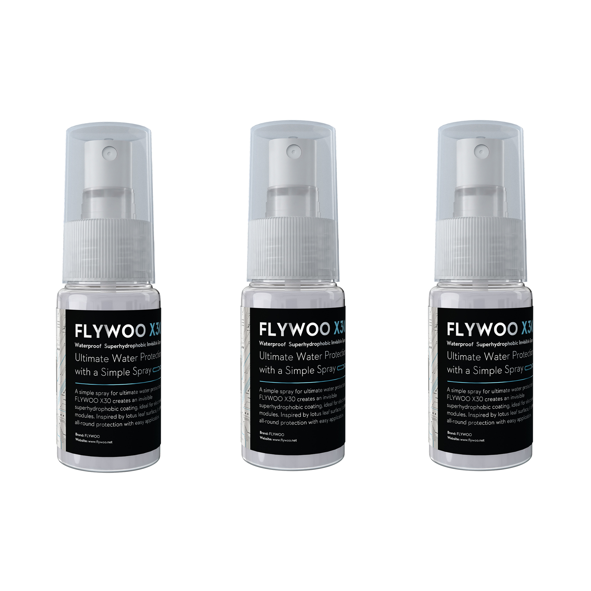 FLYWOO Superhydrophobic Invisible Spray - Ultimate Water Protection