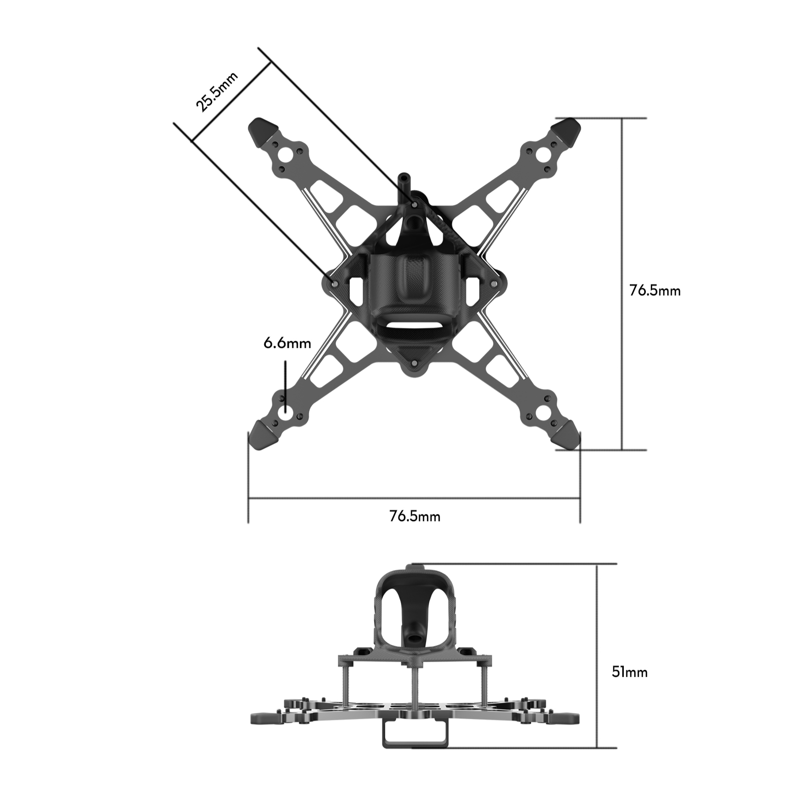 Firefly16 / 18 1S Nano Baby V3 Frame Kit
