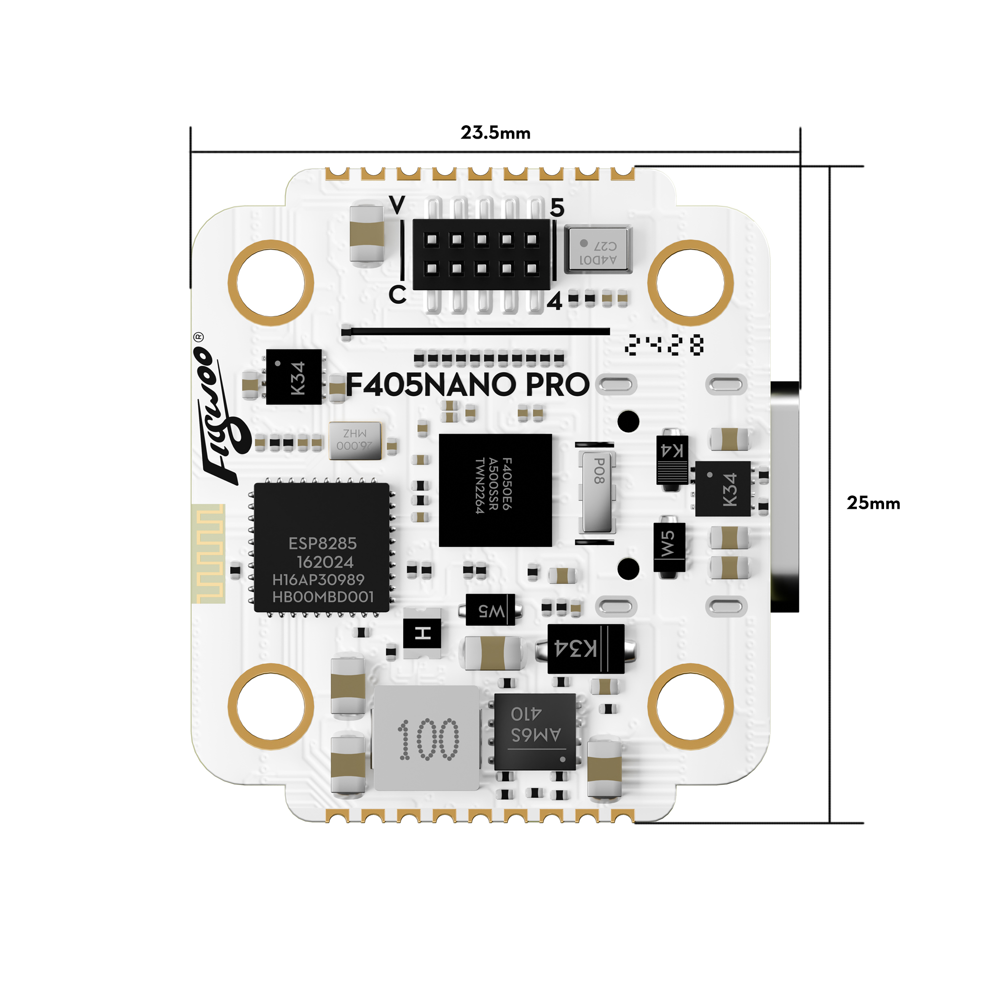 FLYWOO - Nano HD Stack for GOKU HEX GN405
