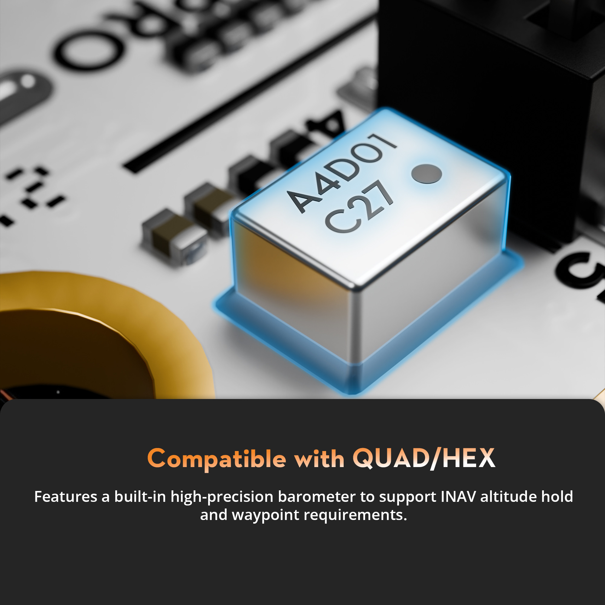 GOKU GN405 Nano HD 20A Stack V3 W\TXCO ELRS 2.4g