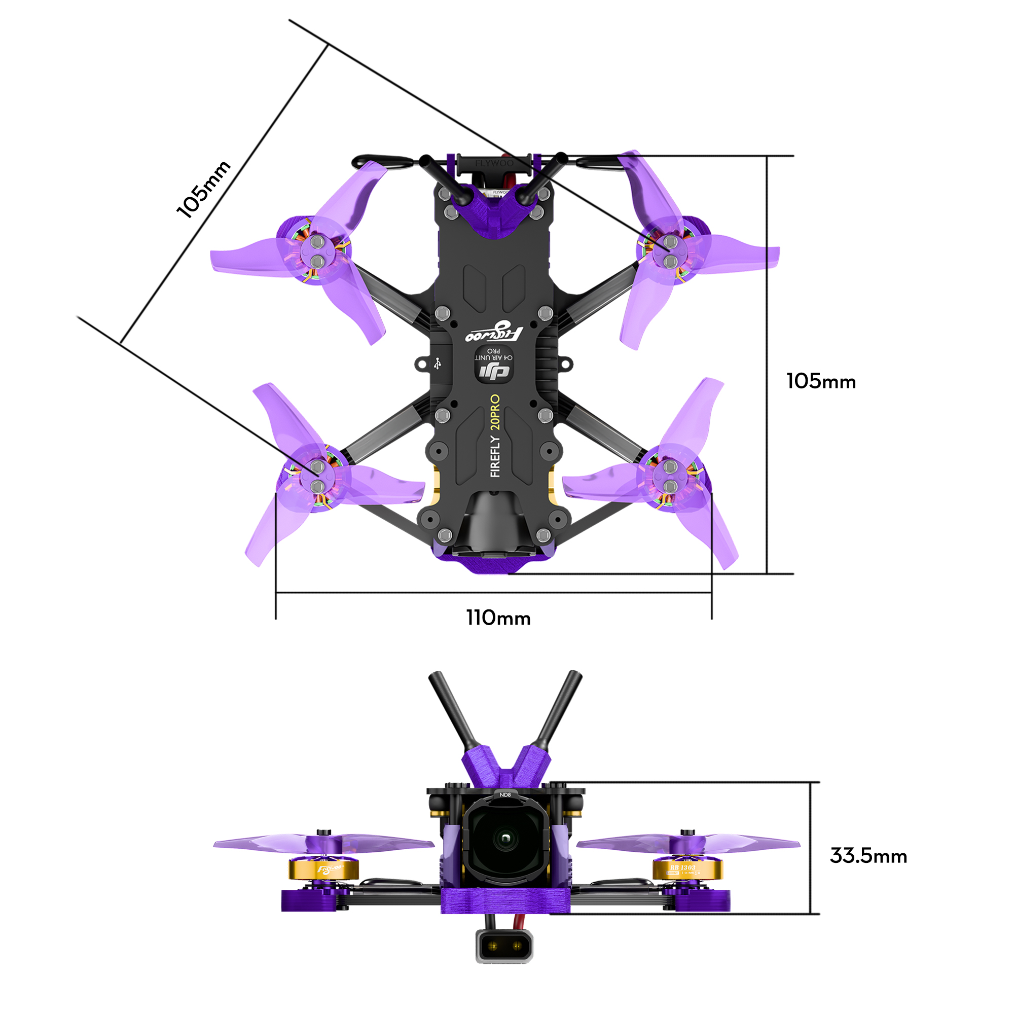 Firefly 20PRO 4S O4 PRO Micro Drone