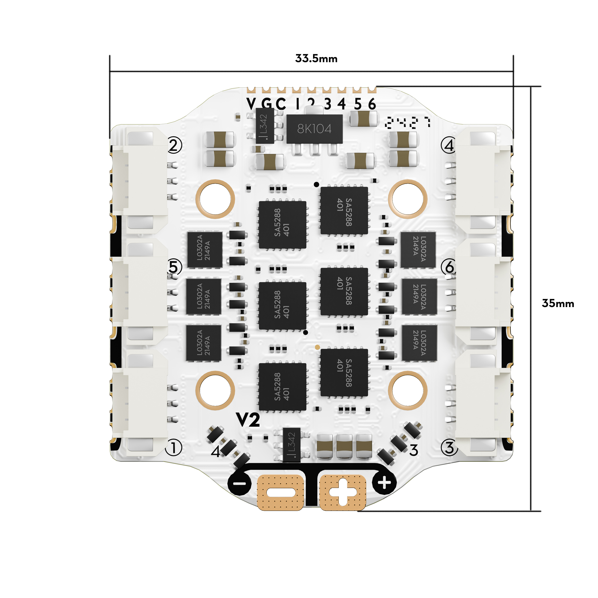 FLYWOO - Nano HD Stack for GOKU HEX GN405
