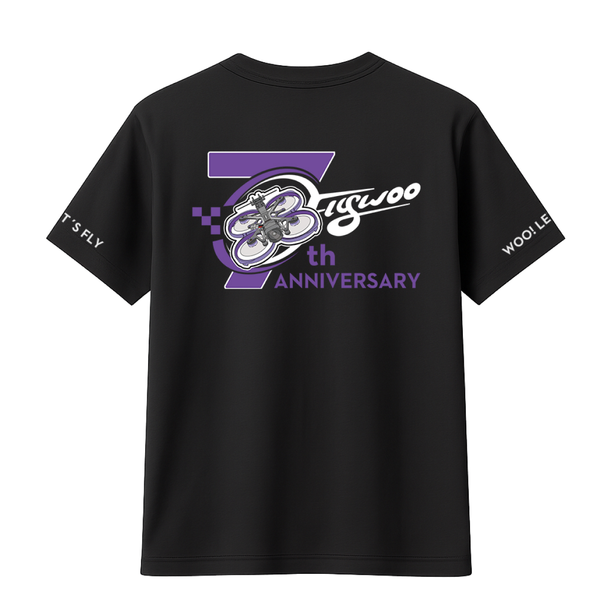 Flywoo 7th Anniversary T-Shirt (Black)