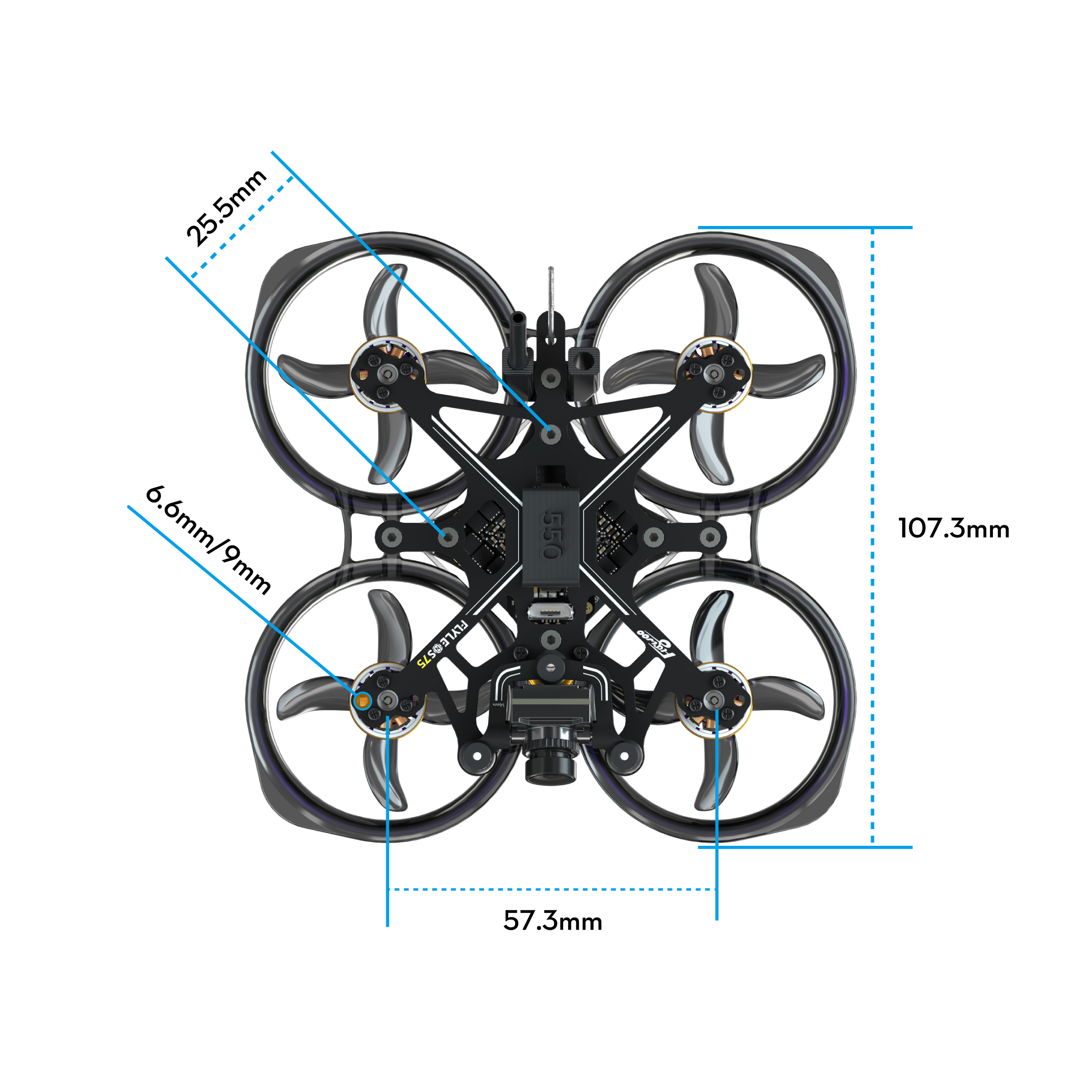 FlyLens 75 HD Walksnail 2S Brushless Whoop FPV Drone