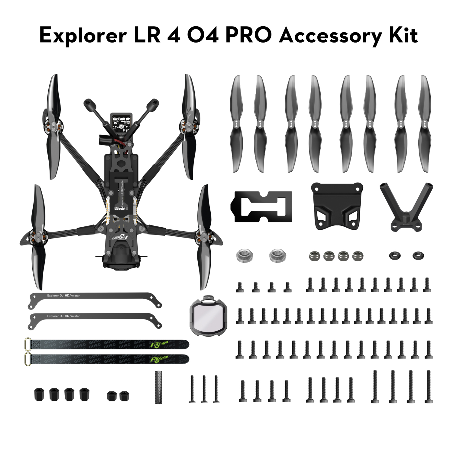 Explorer LR 4 O4 Pro V1 — Sub-250g Long Range FPV
