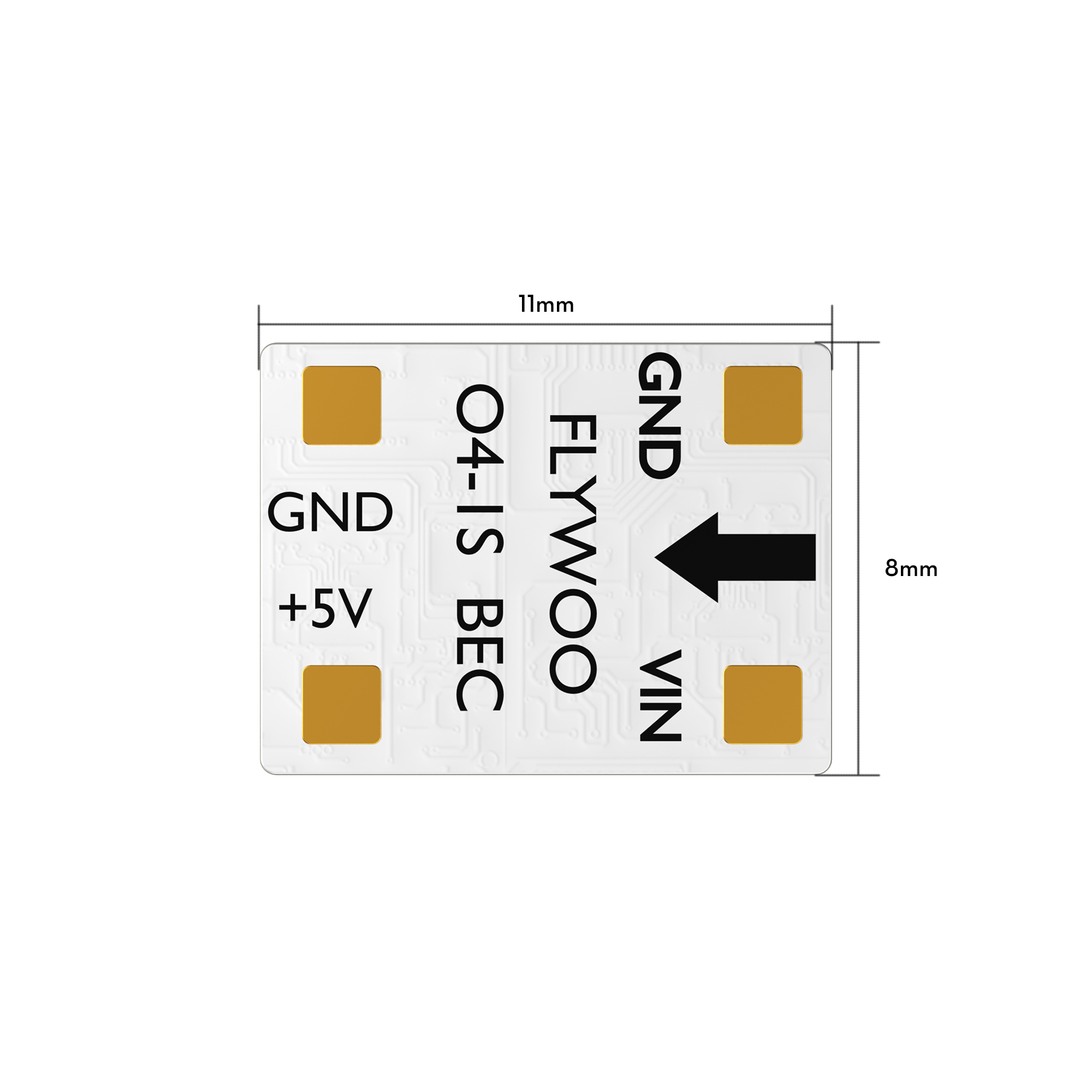 FLYWOO O4 1S 5V BEC Module