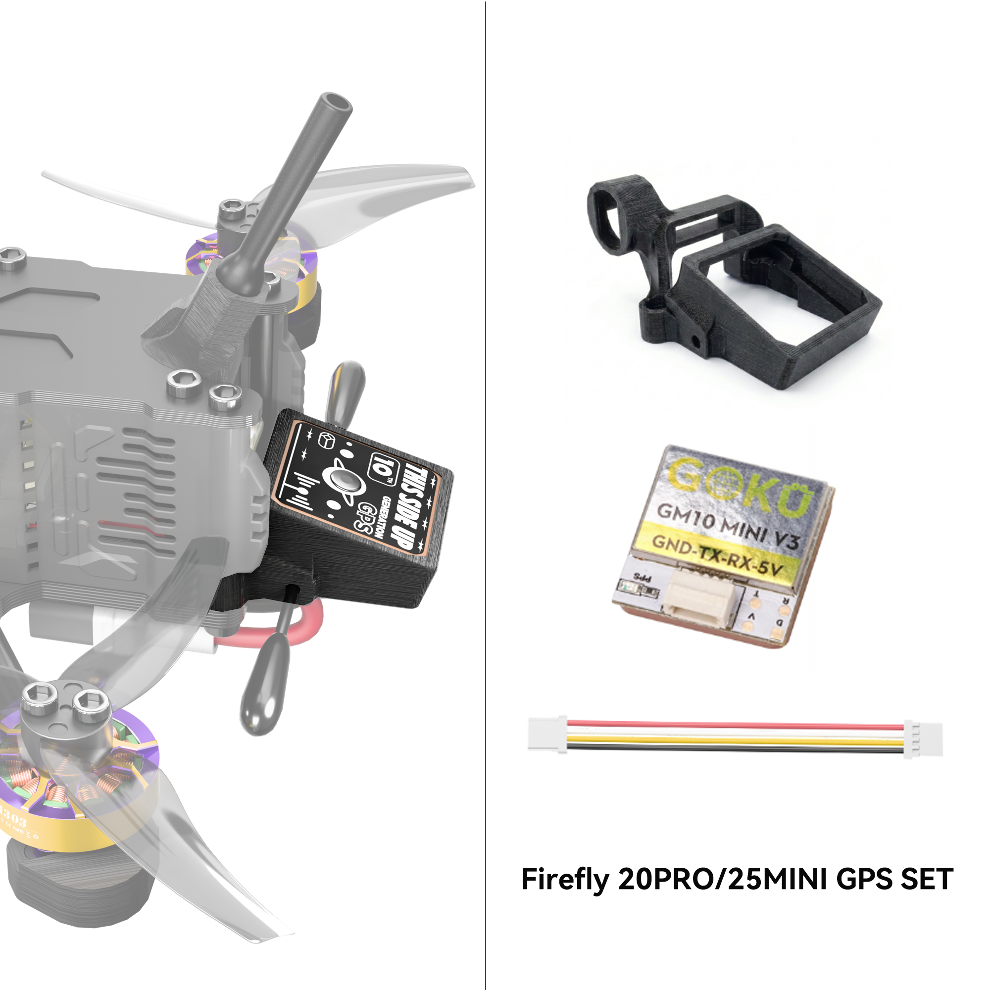 Firefly 20PRO / 25MINI Frame kit & Parts-FLYWOO