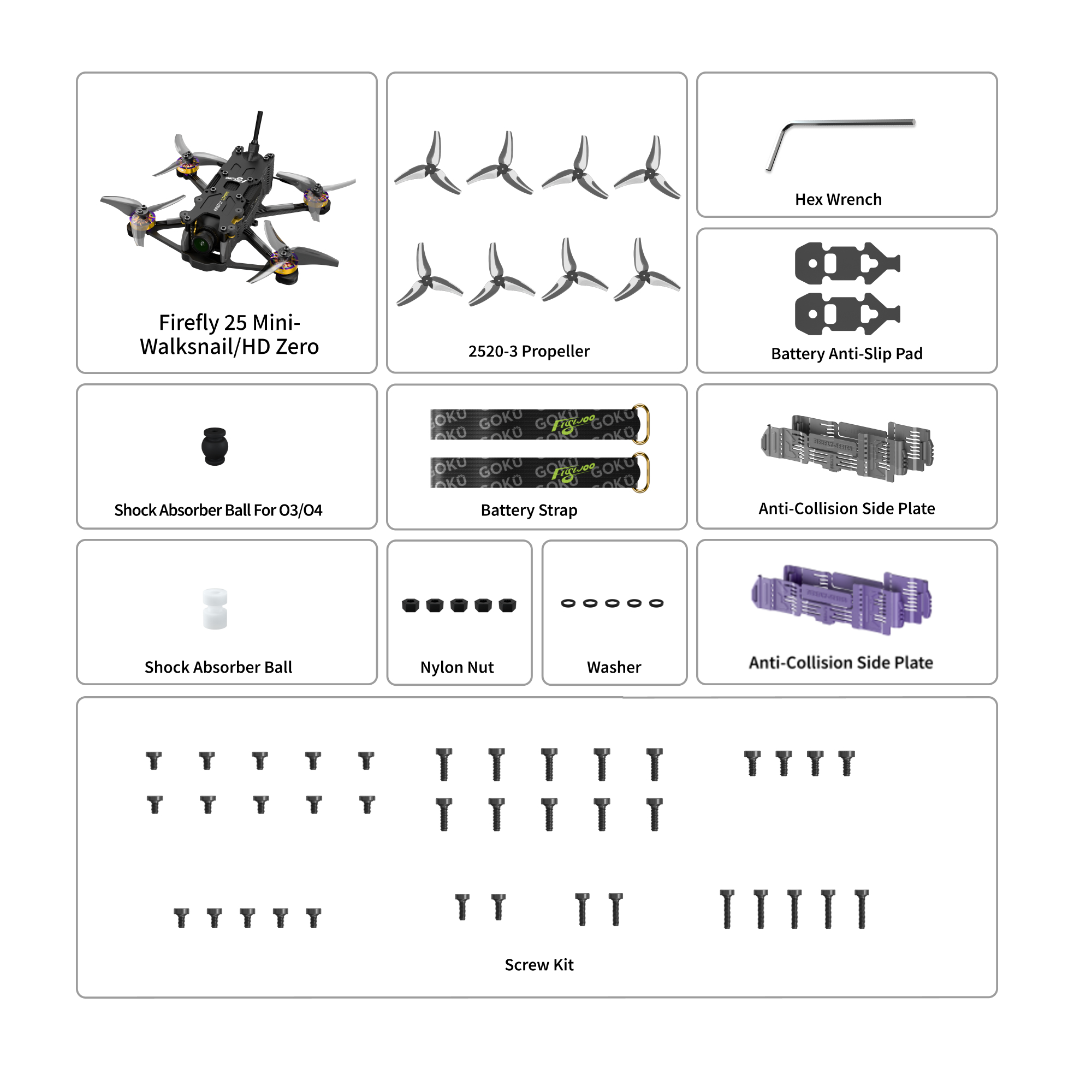 Firefly 20PRO 4S / 25MINI 3S Walksnail Micro Drone