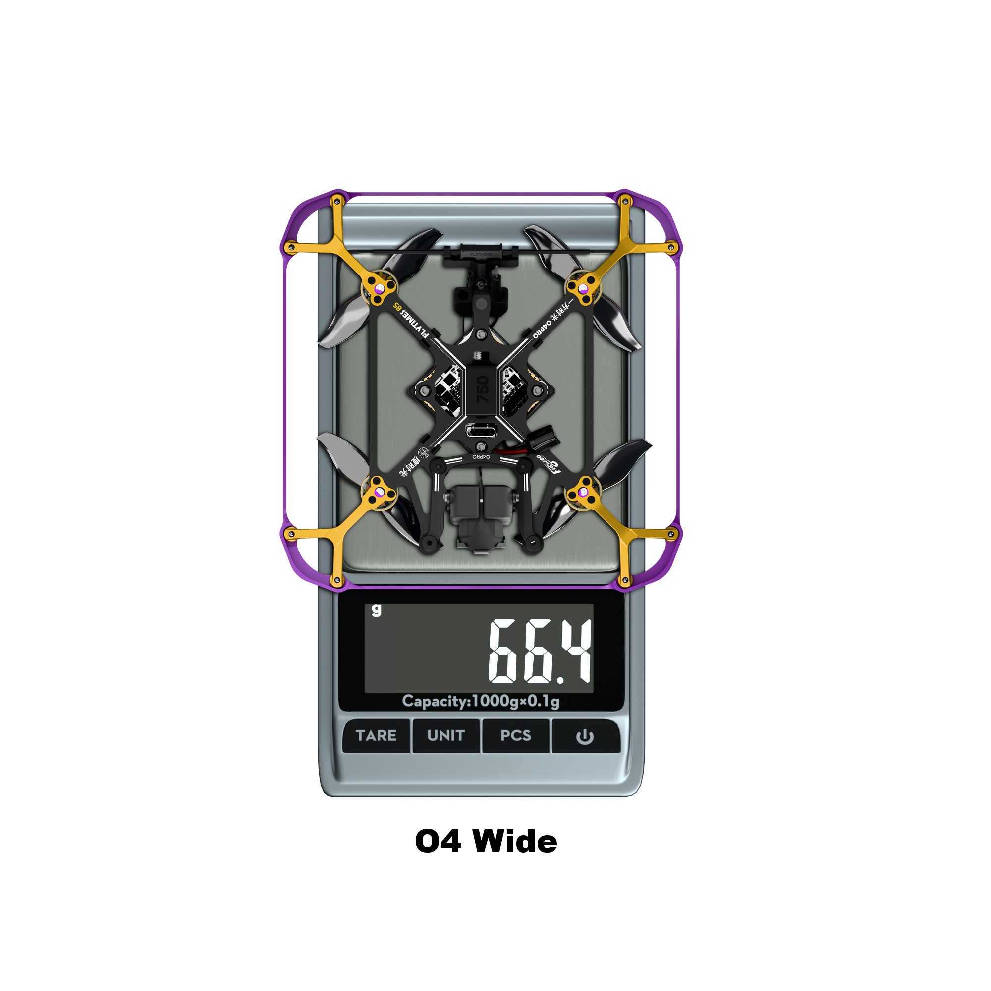 Flytimes 85 HD O4 Wide 2S Micro FPV Drone