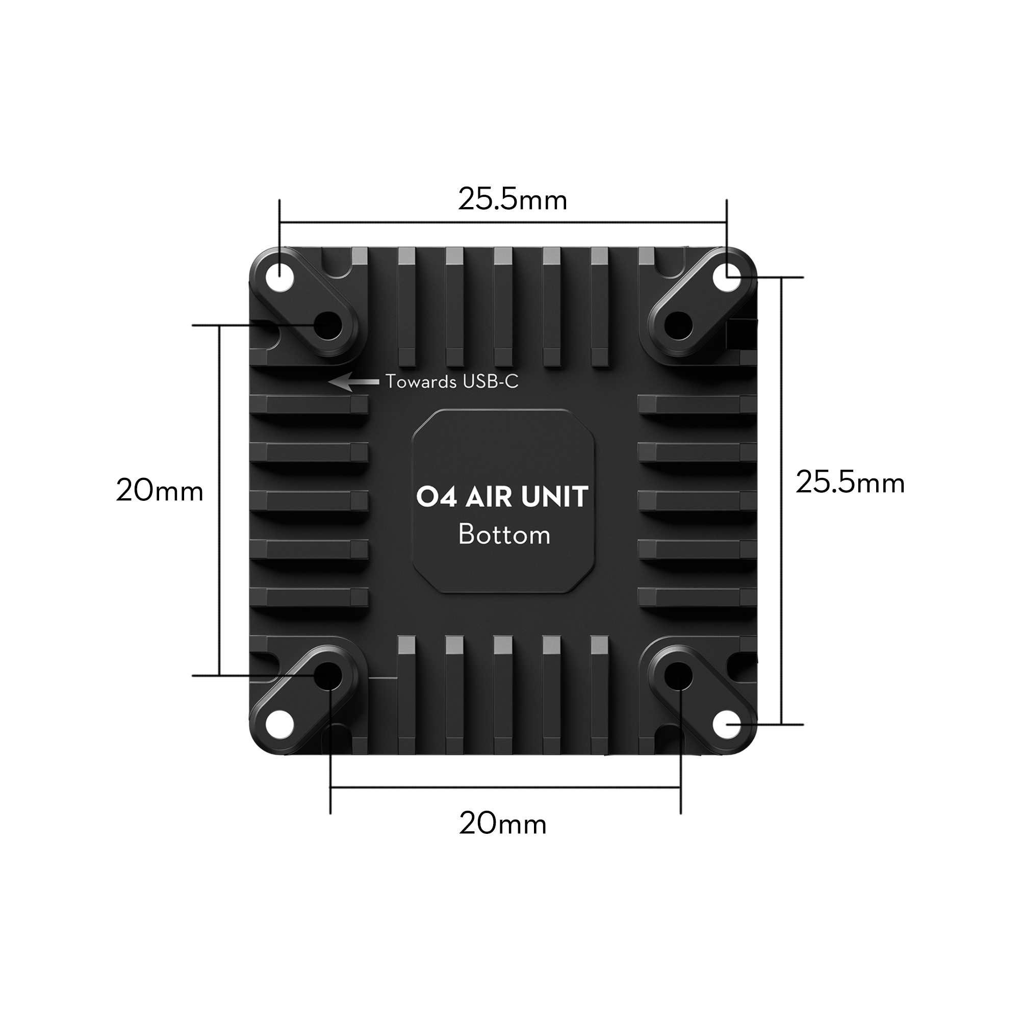 FLYWOO O4 Air Unit Cooling CNC Kit by FLYWOO